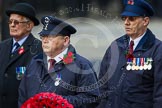 Remembrance Sunday at the Cenotaph in London 2014: The representative of Transport for London with his wreath.
Press stand opposite the Foreign Office building, Whitehall, London SW1,
London,
Greater London,
United Kingdom,
on 09 November 2014 at 11:26, image #310