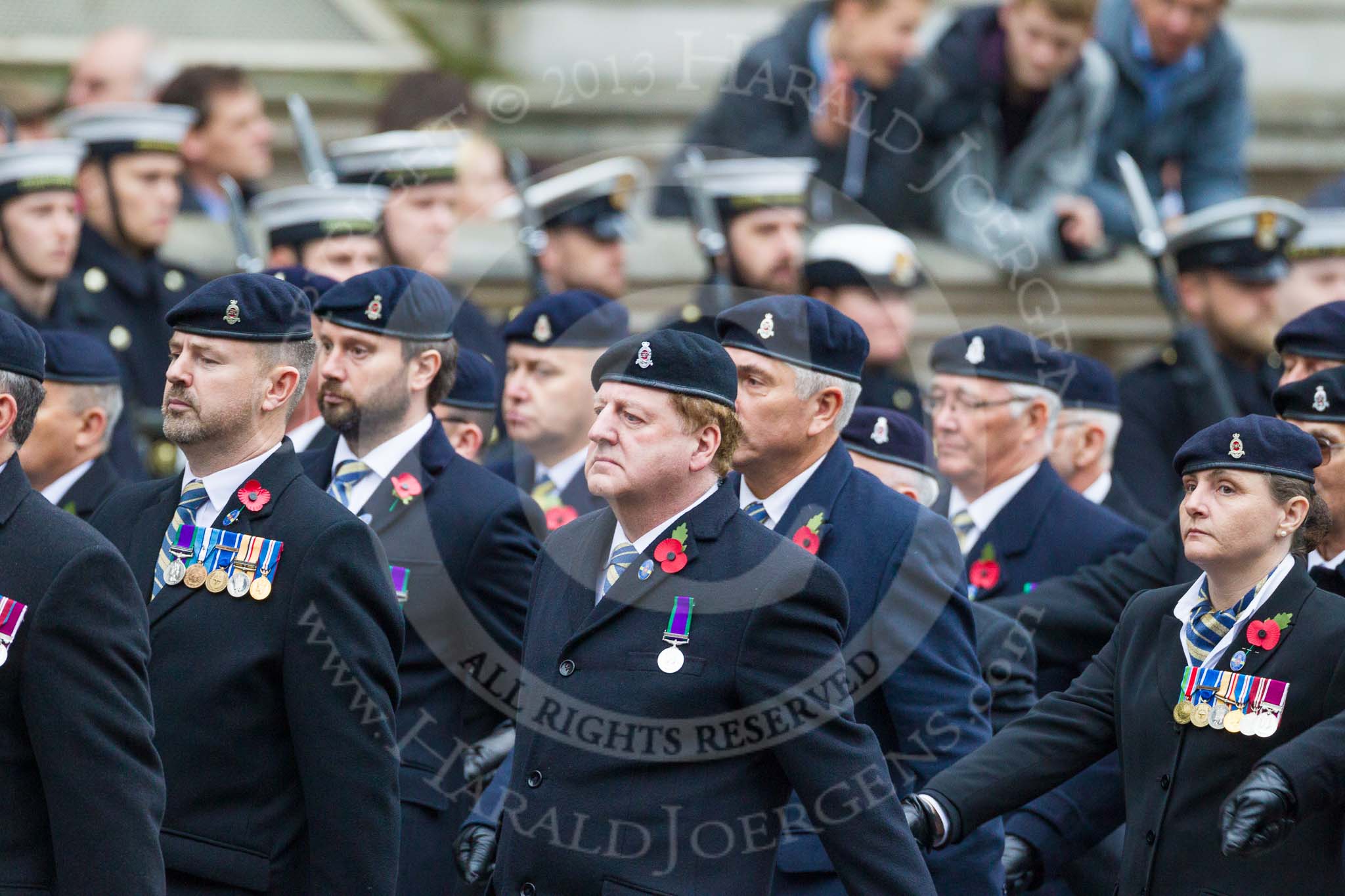 Remembrance Sunday at the Cenotaph 2015: Group B3, 3rd Regiment Royal Horse Artillery Association.
Cenotaph, Whitehall, London SW1,
London,
Greater London,
United Kingdom,
on 08 November 2015 at 11:36, image #29