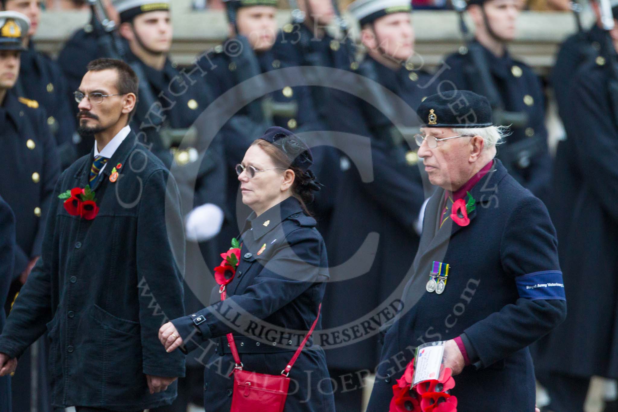 Remembrance Sunday at the Cenotaph 2015: Group B19, Royal Army Veterinary Corps & Royal Army Dental Corps.
Cenotaph, Whitehall, London SW1,
London,
Greater London,
United Kingdom,
on 08 November 2015 at 11:40, image #153