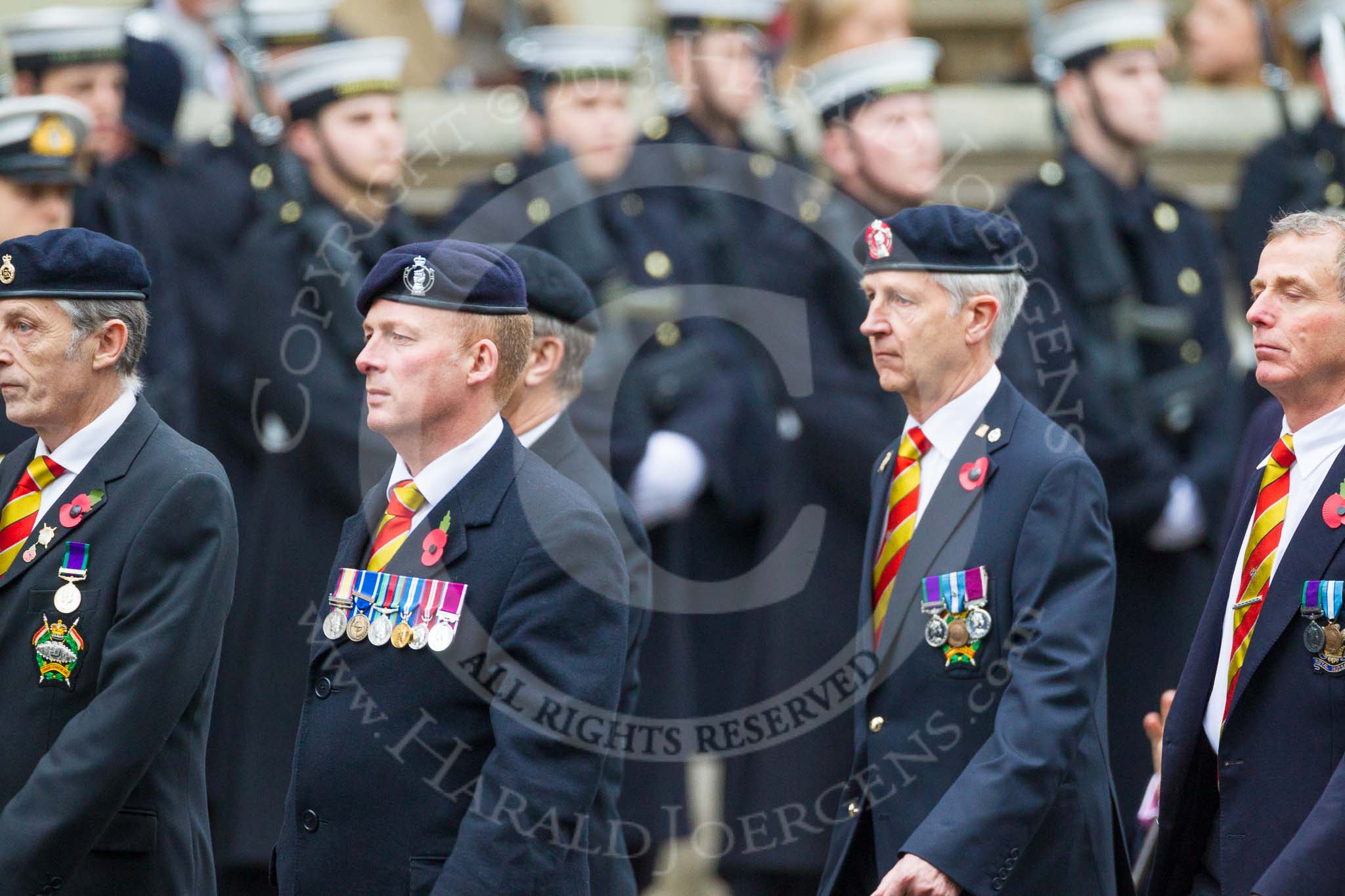 Remembrance Sunday at the Cenotaph 2015: Group B28, JLR RAC Old Boys' Association.
Cenotaph, Whitehall, London SW1,
London,
Greater London,
United Kingdom,
on 08 November 2015 at 11:42, image #227