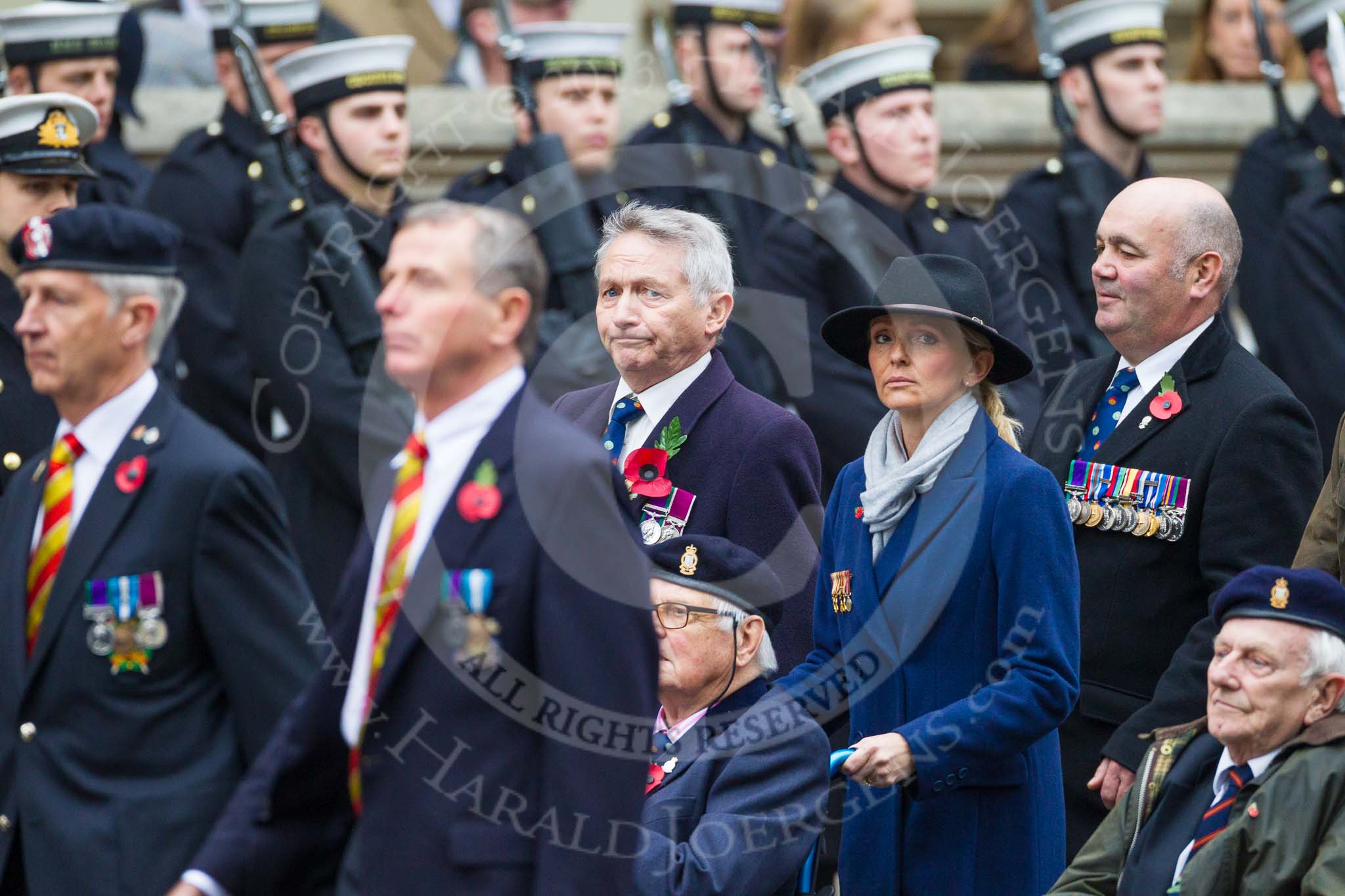 Remembrance Sunday at the Cenotaph 2015: Group B30, Association of Ammunition Technicians.
Cenotaph, Whitehall, London SW1,
London,
Greater London,
United Kingdom,
on 08 November 2015 at 11:42, image #229