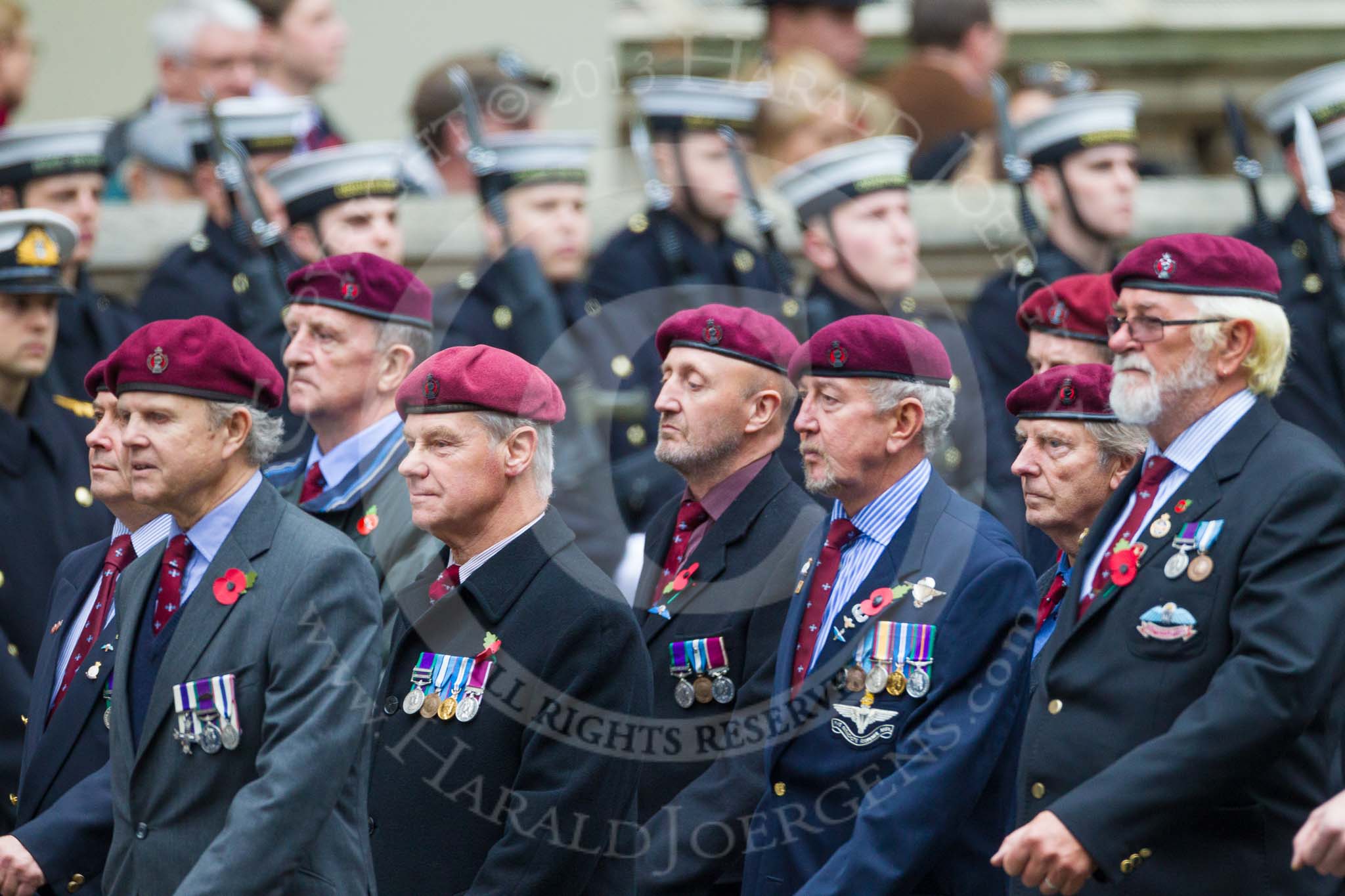 Remembrance Sunday at the Cenotaph 2015: Group B35, The Parachute Squadron Royal Armoured Corps (New for 2015).
Cenotaph, Whitehall, London SW1,
London,
Greater London,
United Kingdom,
on 08 November 2015 at 11:43, image #265