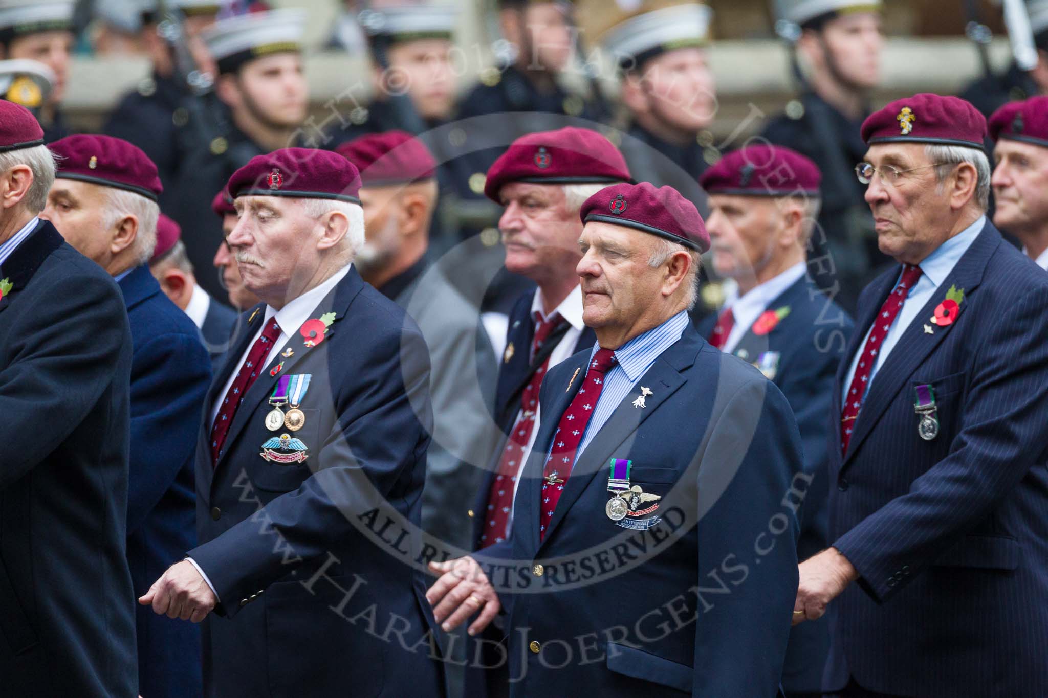 Remembrance Sunday at the Cenotaph 2015: Group B35, The Parachute Squadron Royal Armoured Corps (New for 2015).
Cenotaph, Whitehall, London SW1,
London,
Greater London,
United Kingdom,
on 08 November 2015 at 11:43, image #267