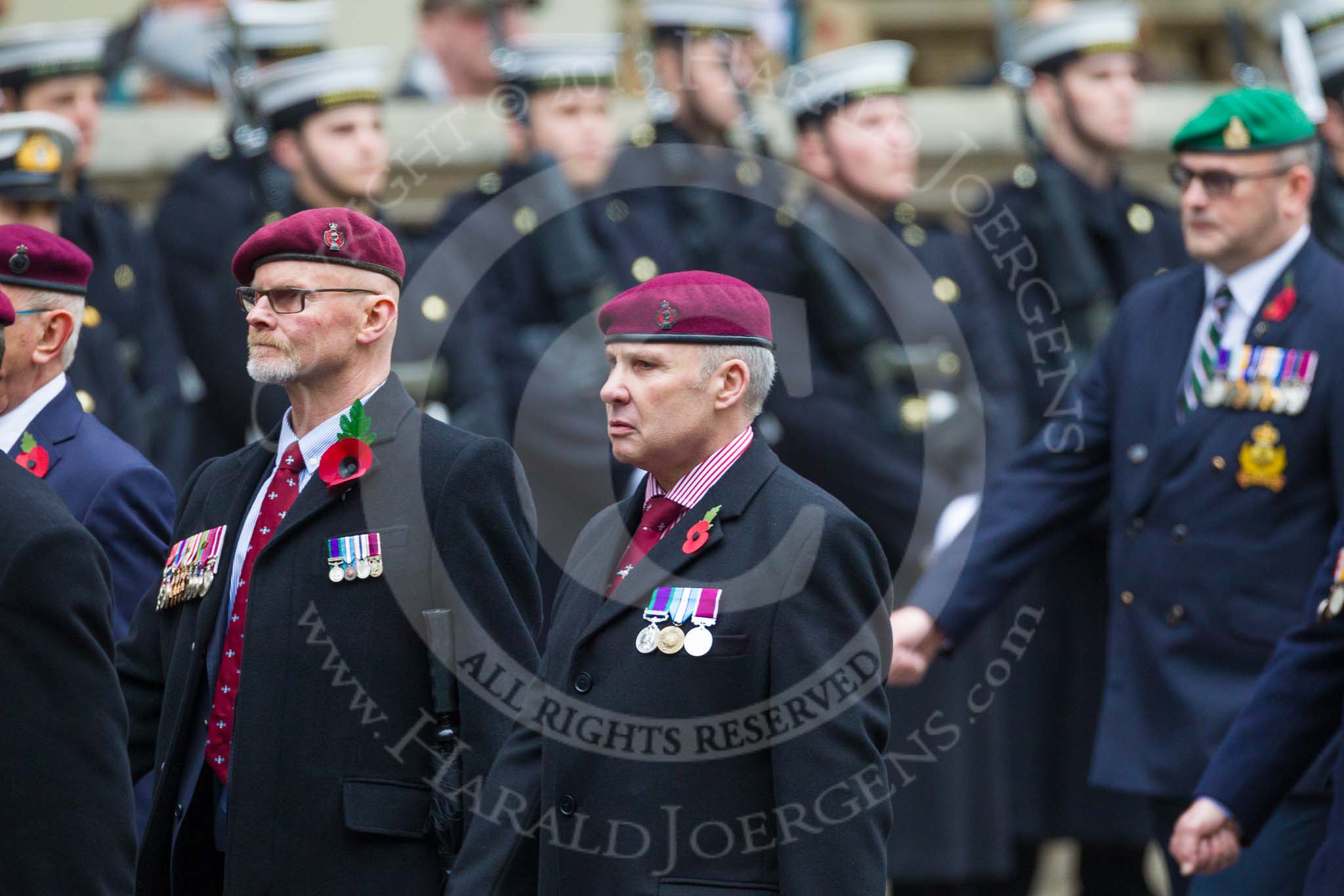 Remembrance Sunday at the Cenotaph 2015: Group B35, The Parachute Squadron Royal Armoured Corps (New for 2015).
Cenotaph, Whitehall, London SW1,
London,
Greater London,
United Kingdom,
on 08 November 2015 at 11:43, image #270