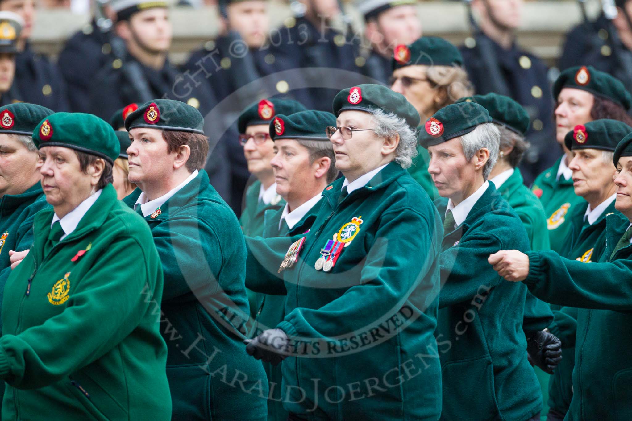 Remembrance Sunday at the Cenotaph 2015: Group B37, Women's Royal Army Corps Association.
Cenotaph, Whitehall, London SW1,
London,
Greater London,
United Kingdom,
on 08 November 2015 at 11:43, image #291