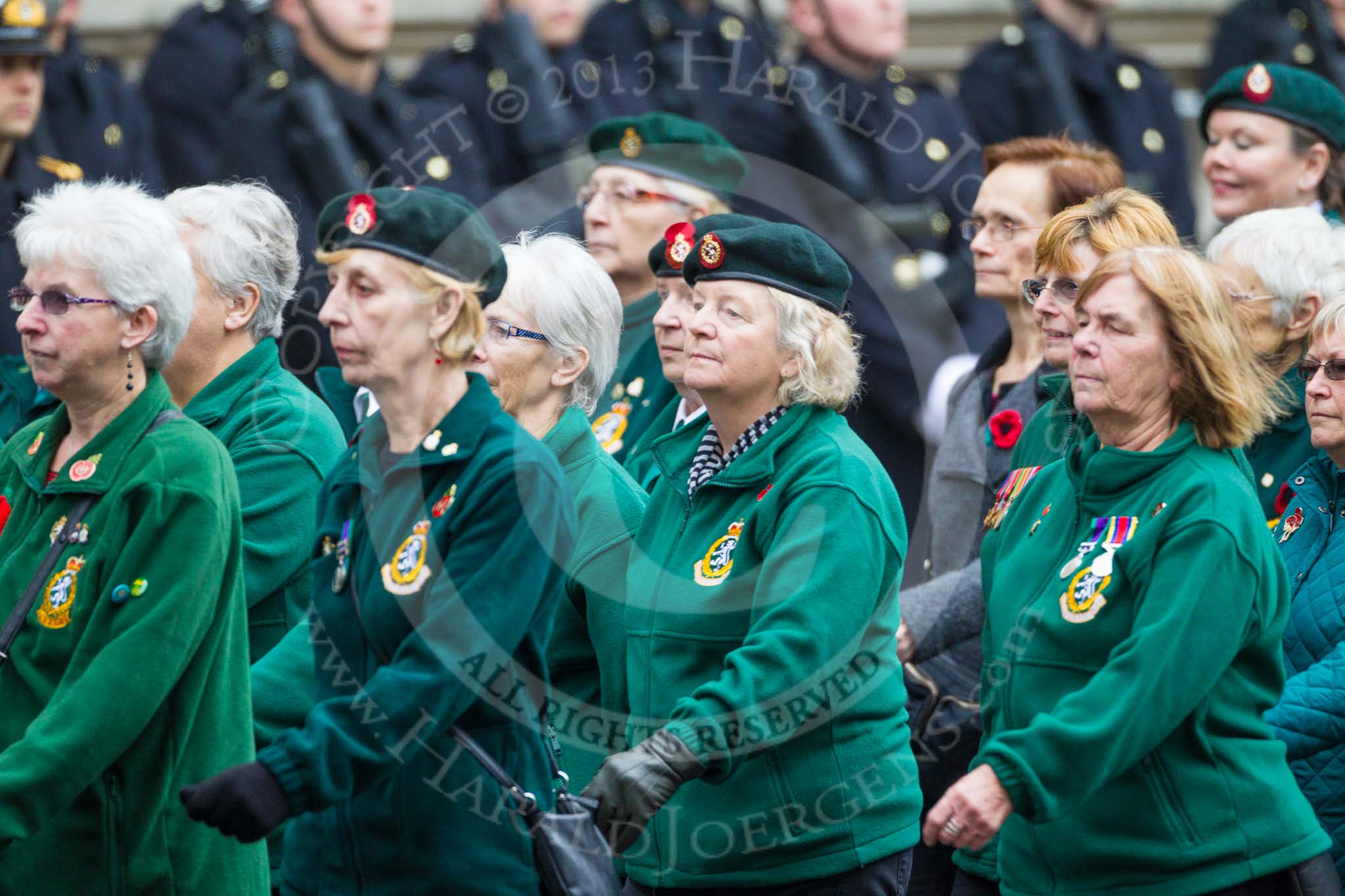 Remembrance Sunday at the Cenotaph 2015: Group B37, Women's Royal Army Corps Association.
Cenotaph, Whitehall, London SW1,
London,
Greater London,
United Kingdom,
on 08 November 2015 at 11:43, image #294