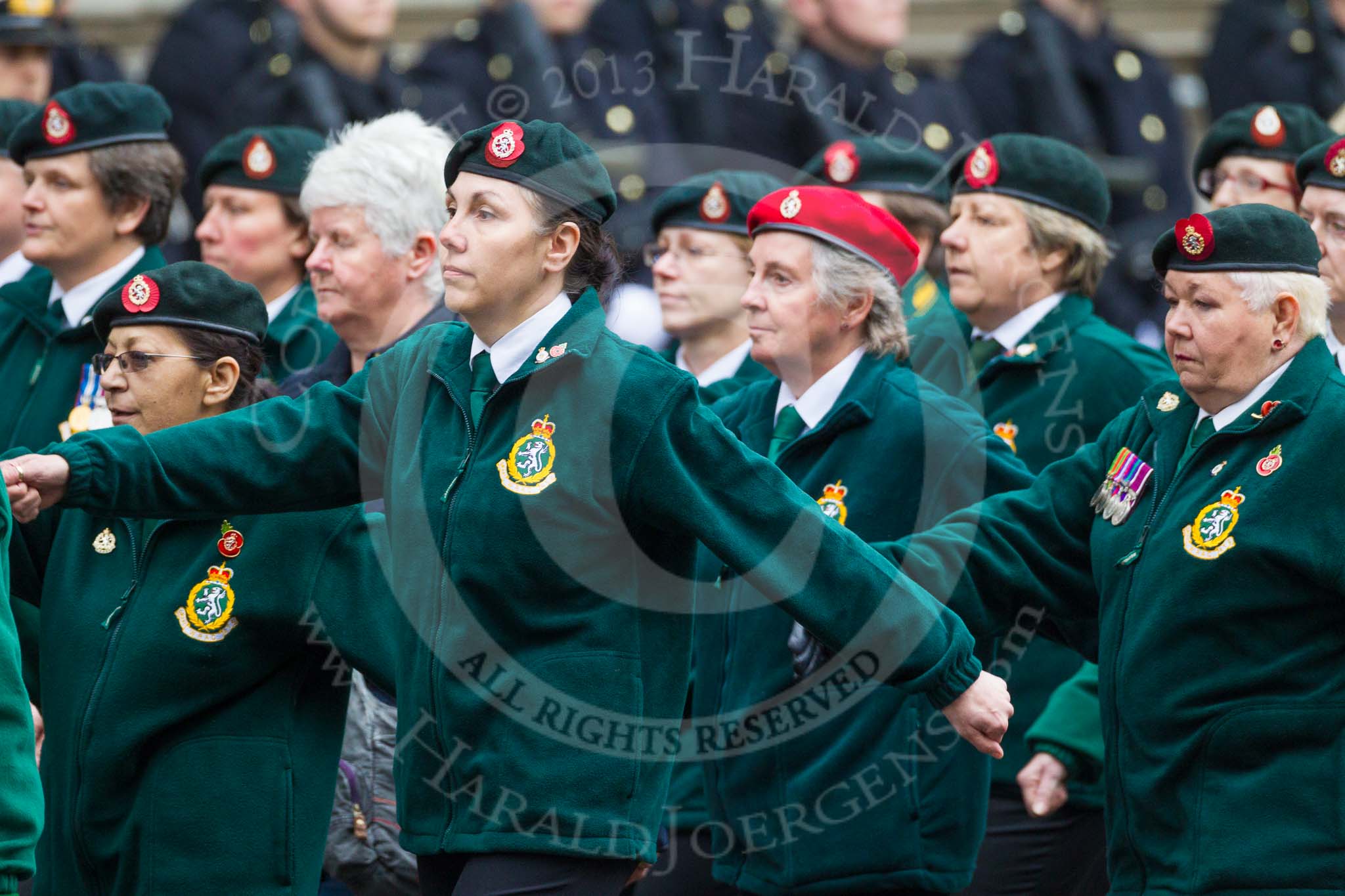 Remembrance Sunday at the Cenotaph 2015: Group B37, Women's Royal Army Corps Association.
Cenotaph, Whitehall, London SW1,
London,
Greater London,
United Kingdom,
on 08 November 2015 at 11:43, image #297