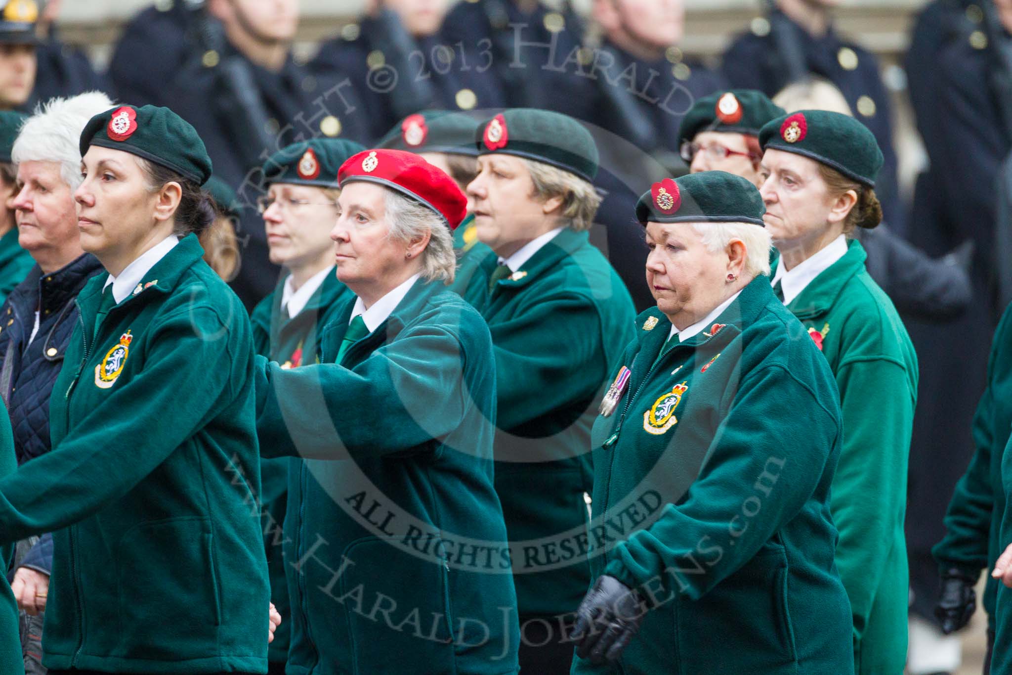 Remembrance Sunday at the Cenotaph 2015: Group B37, Women's Royal Army Corps Association.
Cenotaph, Whitehall, London SW1,
London,
Greater London,
United Kingdom,
on 08 November 2015 at 11:43, image #298