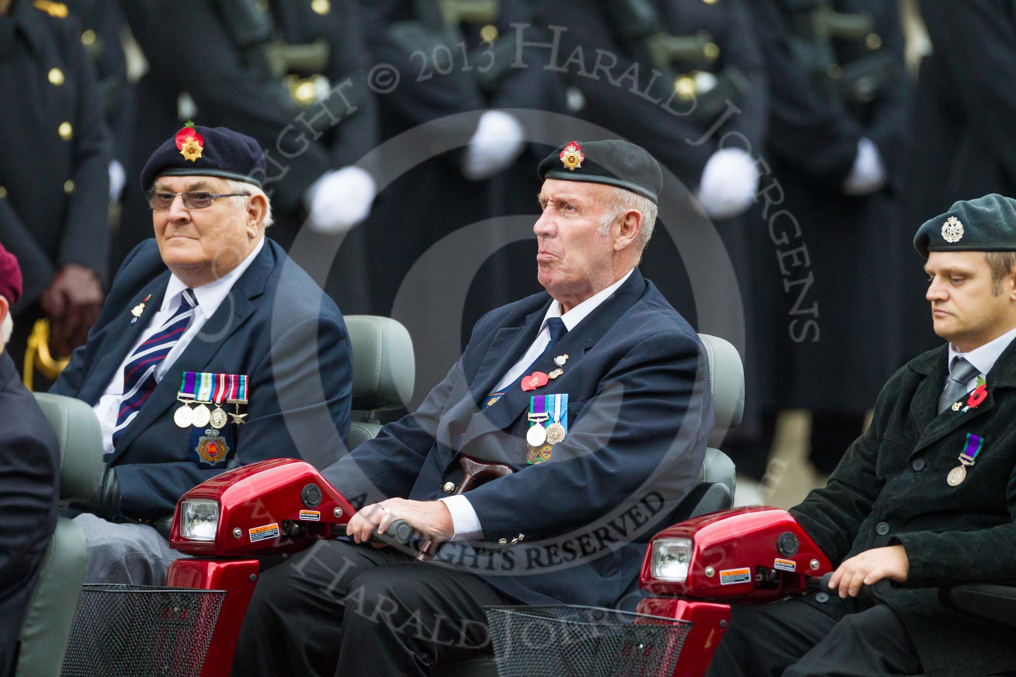 Remembrance Sunday at the Cenotaph 2015: Group B41, British Limbless Ex-Service Men's Association.
Cenotaph, Whitehall, London SW1,
London,
Greater London,
United Kingdom,
on 08 November 2015 at 11:44, image #326