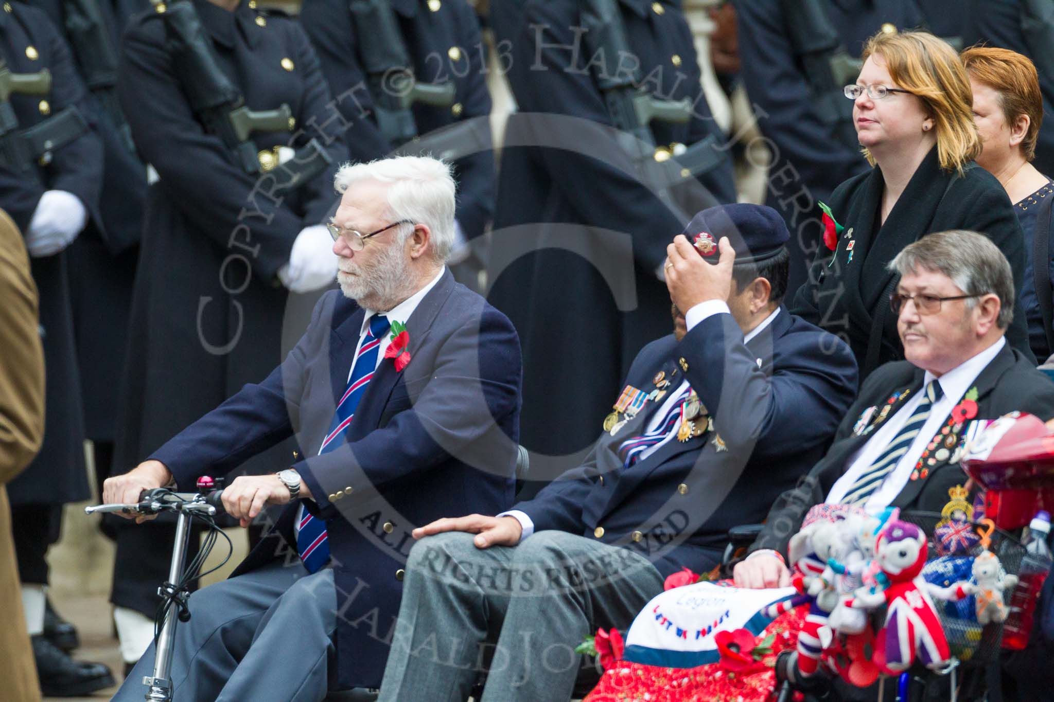Remembrance Sunday at the Cenotaph 2015: Group B46, Combat Stress.
Cenotaph, Whitehall, London SW1,
London,
Greater London,
United Kingdom,
on 08 November 2015 at 11:46, image #374