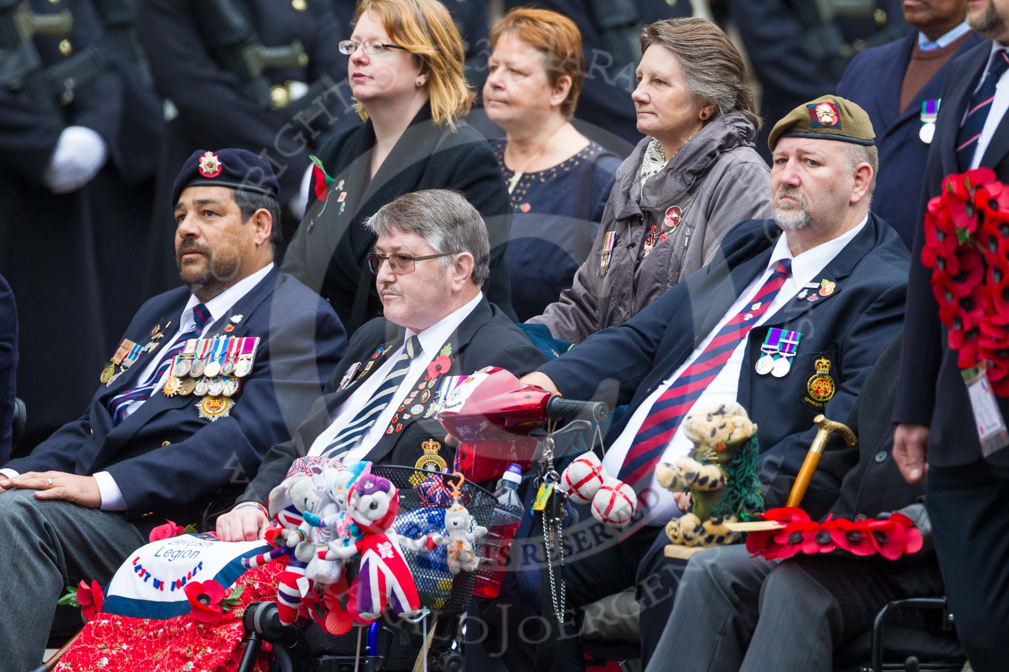 Remembrance Sunday at the Cenotaph 2015: Group B46, Combat Stress.
Cenotaph, Whitehall, London SW1,
London,
Greater London,
United Kingdom,
on 08 November 2015 at 11:46, image #376