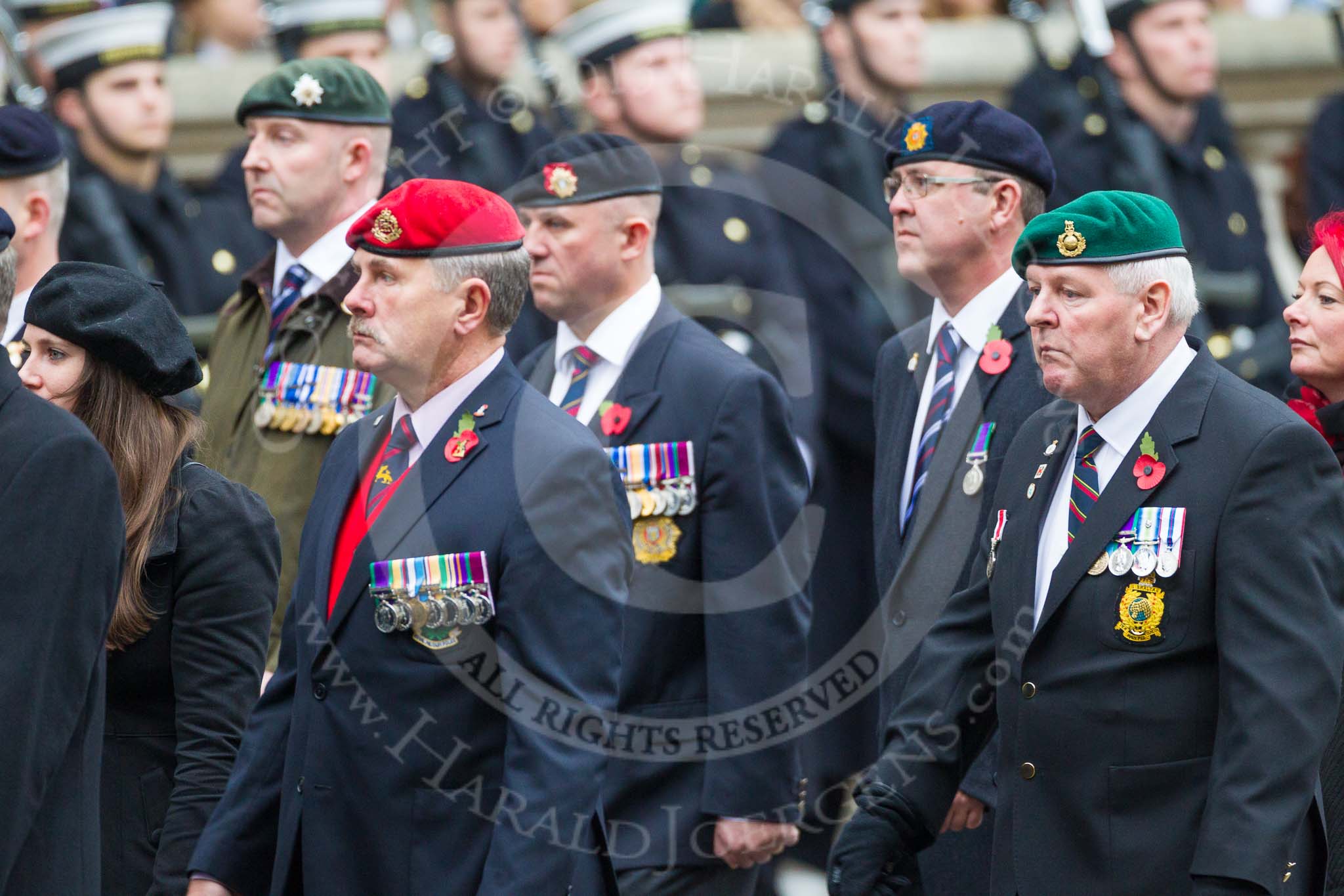 Remembrance Sunday at the Cenotaph 2015: Group B46, Combat Stress.
Cenotaph, Whitehall, London SW1,
London,
Greater London,
United Kingdom,
on 08 November 2015 at 11:46, image #384