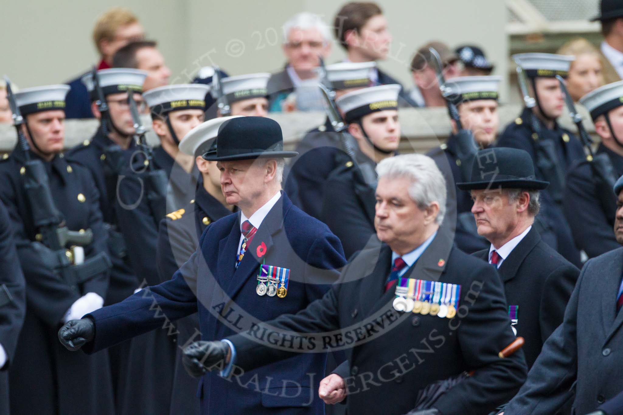 Remembrance Sunday at the Cenotaph 2015: C2, Royal Air Force Regiment Association.
Cenotaph, Whitehall, London SW1,
London,
Greater London,
United Kingdom,
on 08 November 2015 at 11:47, image #409