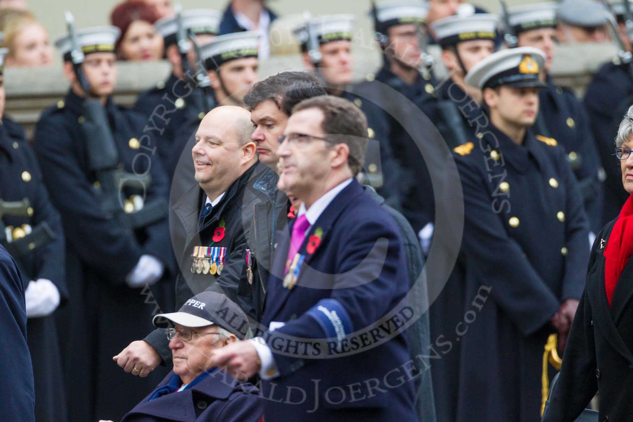 Remembrance Sunday at the Cenotaph 2015: Group C3, Royal Air Forces Ex-Prisoner's of War Association.
Cenotaph, Whitehall, London SW1,
London,
Greater London,
United Kingdom,
on 08 November 2015 at 11:47, image #439