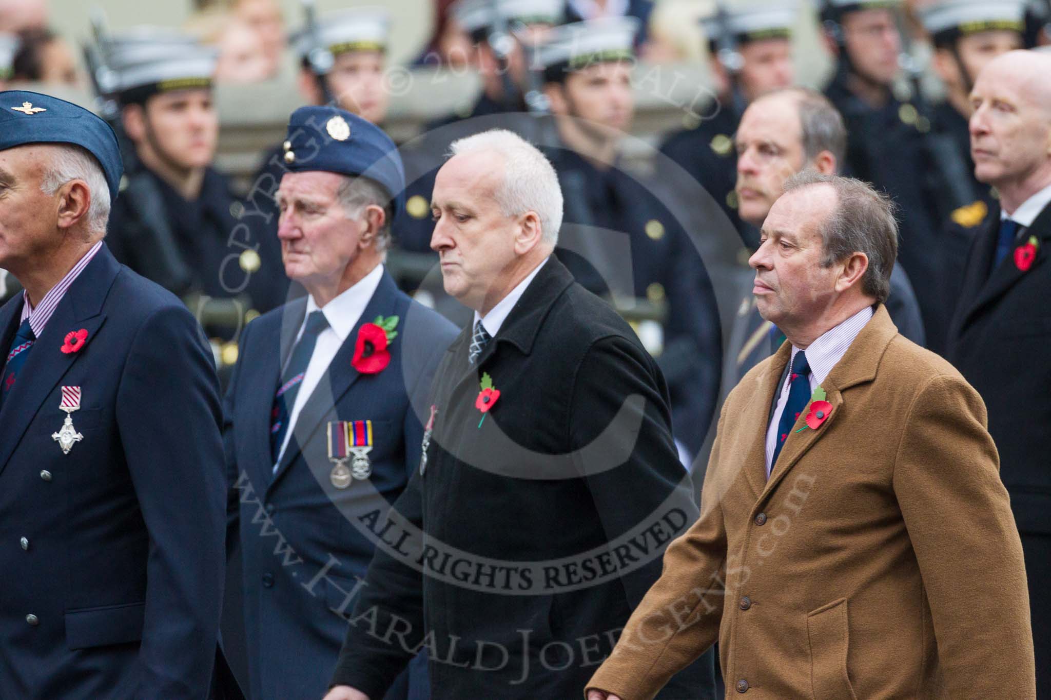 Remembrance Sunday at the Cenotaph 2015: Group C8, 7 Squadron Association.
Cenotaph, Whitehall, London SW1,
London,
Greater London,
United Kingdom,
on 08 November 2015 at 11:48, image #475