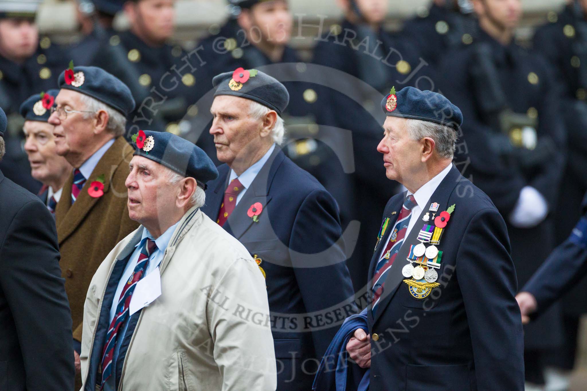 Remembrance Sunday at the Cenotaph 2015: Group C14, Royal Air Force Yatesbury Association.
Cenotaph, Whitehall, London SW1,
London,
Greater London,
United Kingdom,
on 08 November 2015 at 11:49, image #505