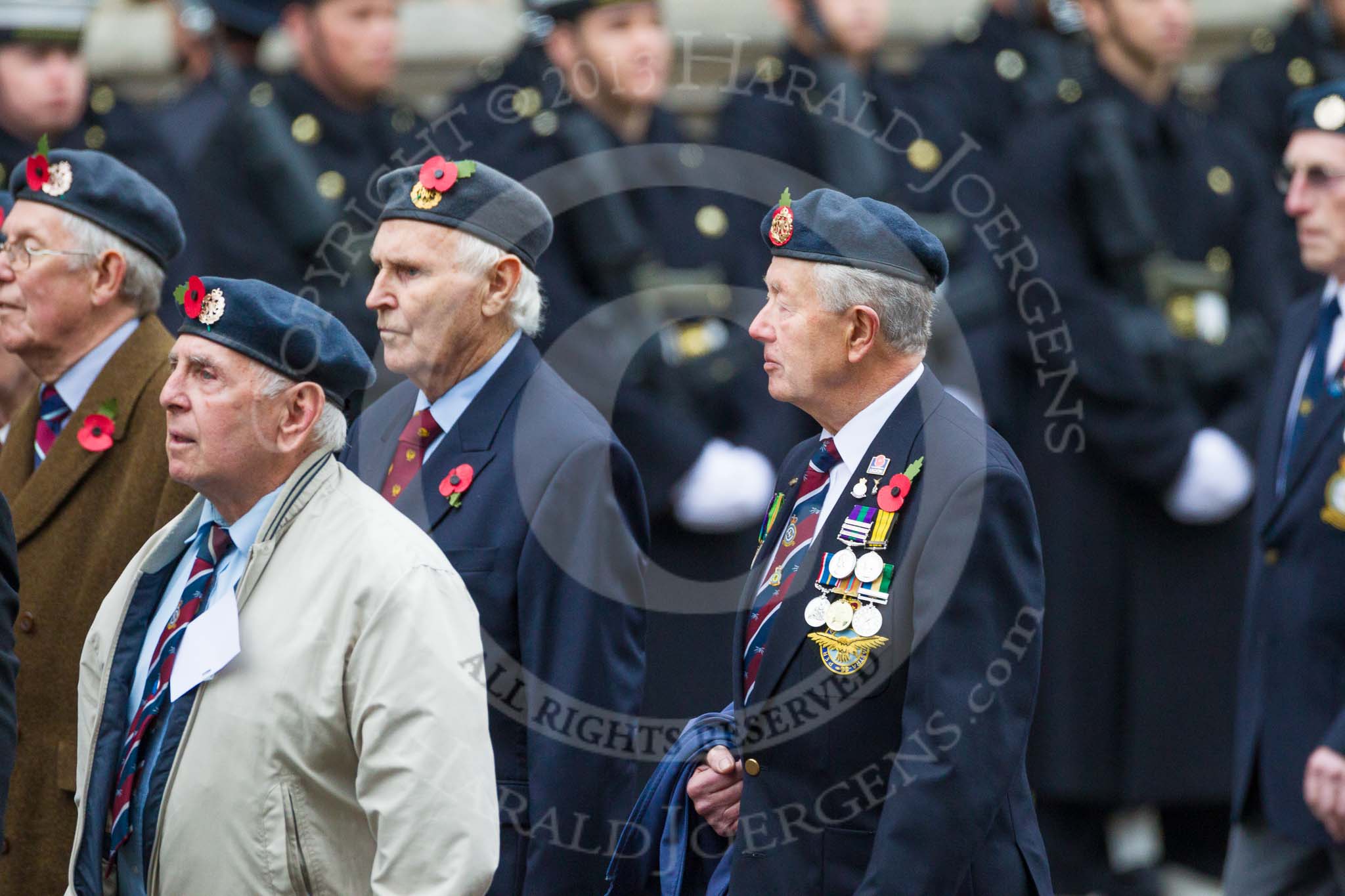 Remembrance Sunday at the Cenotaph 2015: Group C14, Royal Air Force Yatesbury Association.
Cenotaph, Whitehall, London SW1,
London,
Greater London,
United Kingdom,
on 08 November 2015 at 11:49, image #506