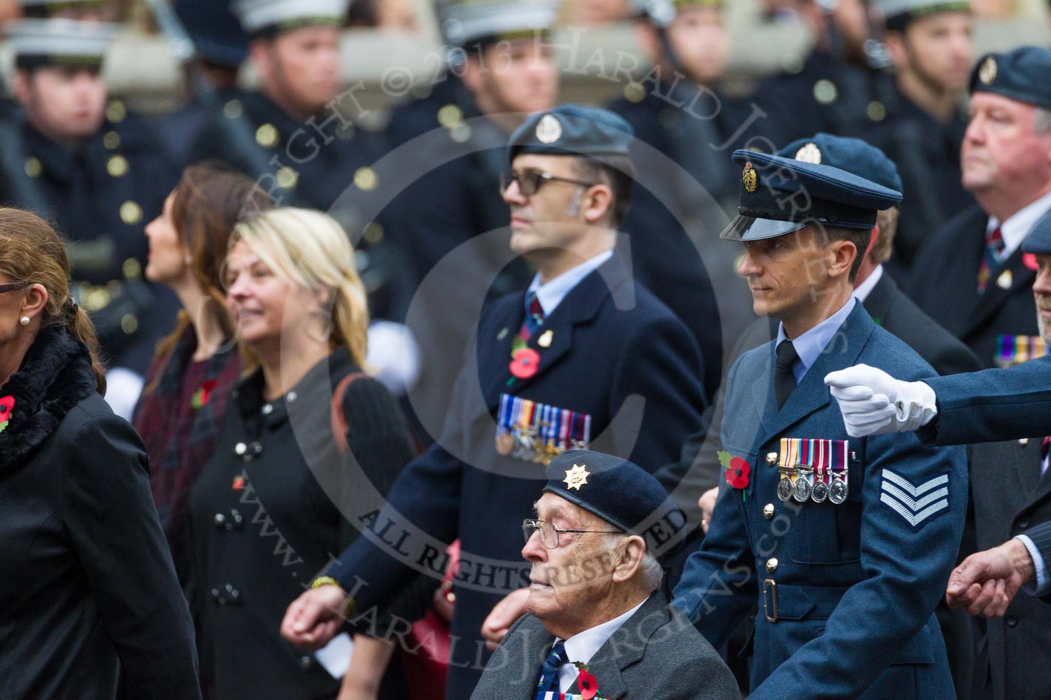 Remembrance Sunday at the Cenotaph 2015: Group C16, RAFSE(s) Assoc (New for 2015).
Cenotaph, Whitehall, London SW1,
London,
Greater London,
United Kingdom,
on 08 November 2015 at 11:49, image #514