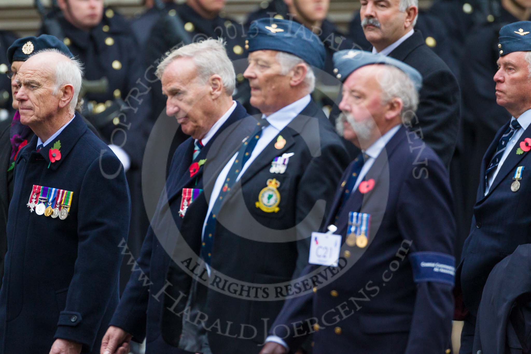 Remembrance Sunday at the Cenotaph 2015: Group C21, Air Sea Rescue & Marine Craft Sections Club.
Cenotaph, Whitehall, London SW1,
London,
Greater London,
United Kingdom,
on 08 November 2015 at 11:50, image #541