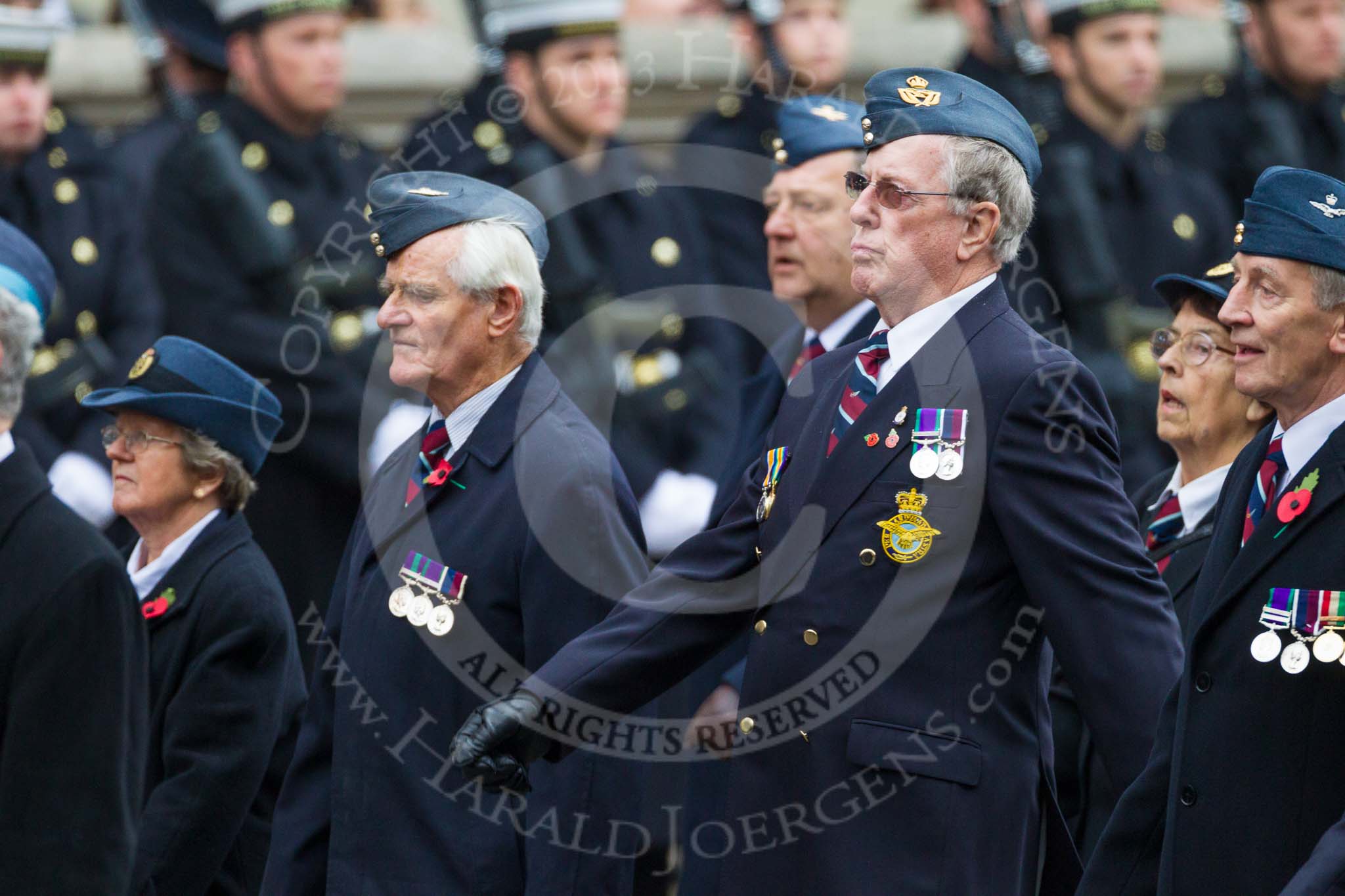 Remembrance Sunday at the Cenotaph 2015: Group C23, Royal Air Force Air Loadmasters Association.
Cenotaph, Whitehall, London SW1,
London,
Greater London,
United Kingdom,
on 08 November 2015 at 11:50, image #558