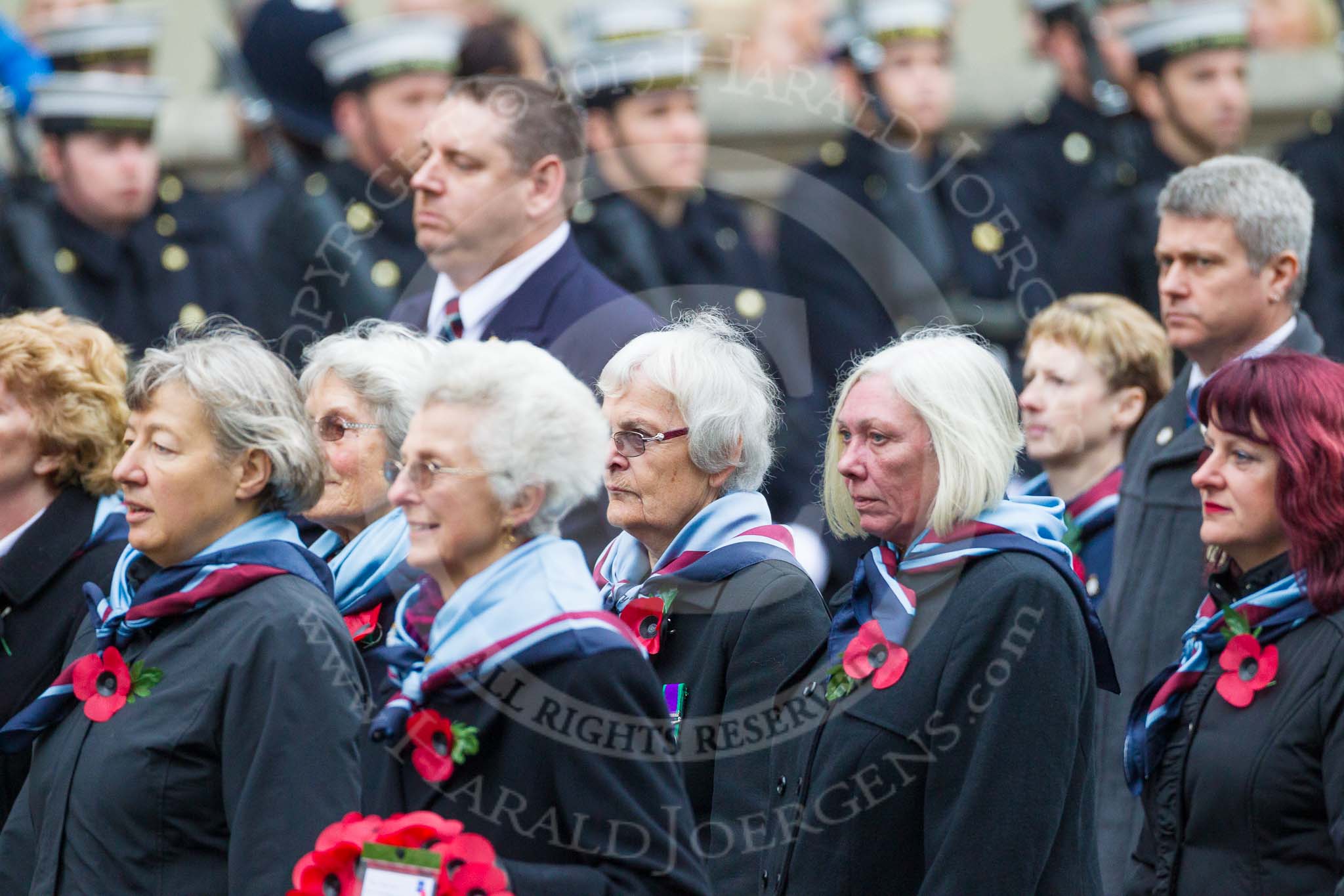 Remembrance Sunday at the Cenotaph 2015: Group C25, Princess Mary's Royal Air Force Nursing Service Association.
Cenotaph, Whitehall, London SW1,
London,
Greater London,
United Kingdom,
on 08 November 2015 at 11:50, image #571