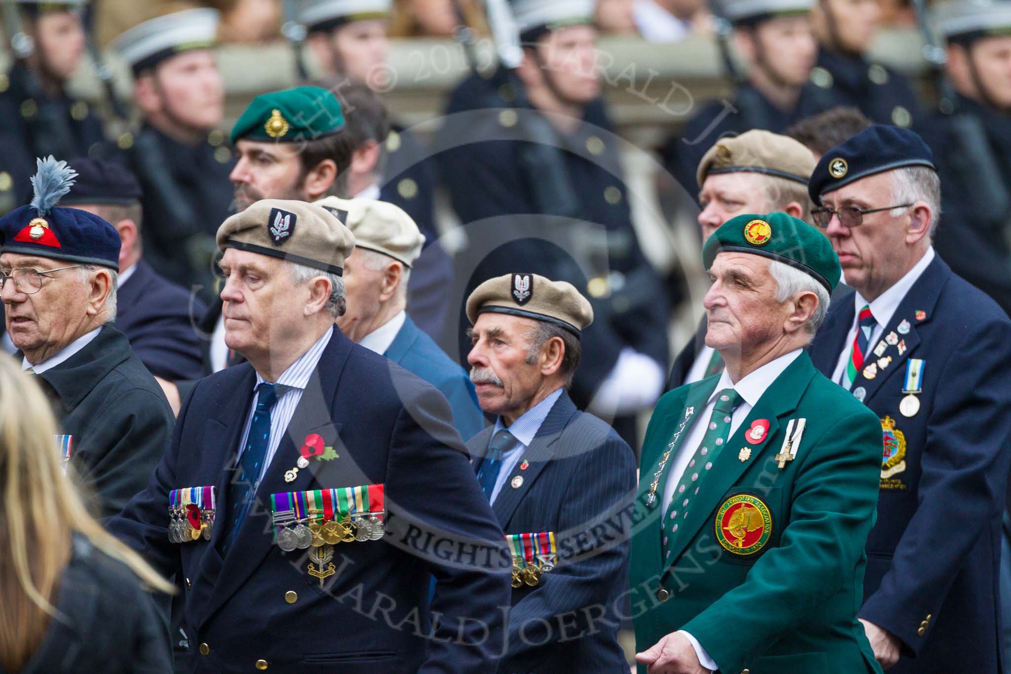 Remembrance Sunday at the Cenotaph 2015: Group D1, Not Forgotten Association.
Cenotaph, Whitehall, London SW1,
London,
Greater London,
United Kingdom,
on 08 November 2015 at 11:51, image #581