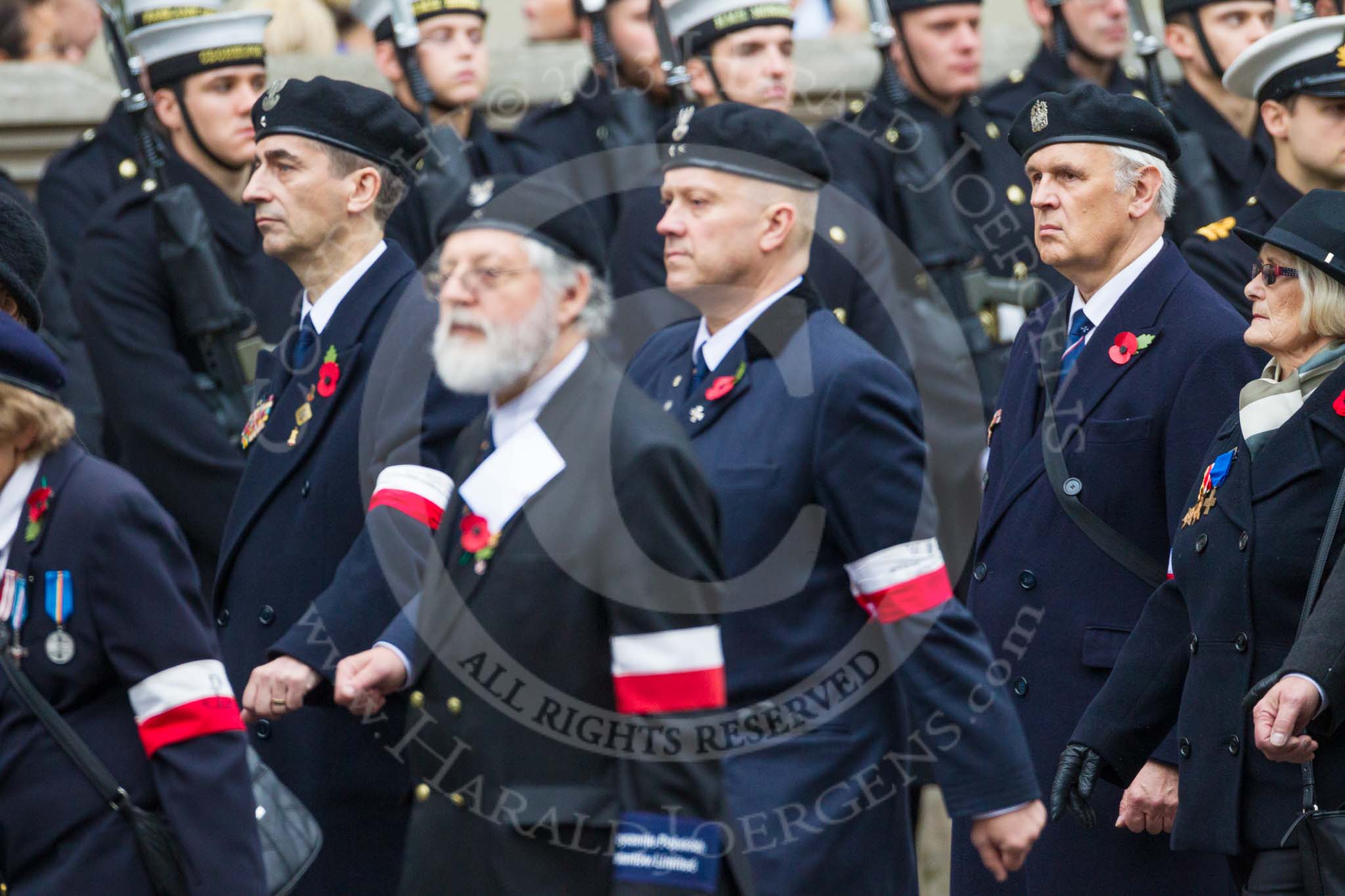 Remembrance Sunday at the Cenotaph 2015: Group D21, Polish Ex-Combatants Association in Great Britain Trust Fund.
Cenotaph, Whitehall, London SW1,
London,
Greater London,
United Kingdom,
on 08 November 2015 at 11:55, image #721