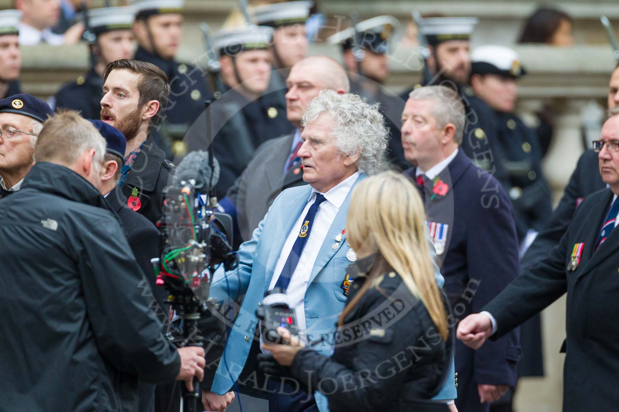 Remembrance Sunday at the Cenotaph 2015: Group E7, HMS Argonaut Association.
Cenotaph, Whitehall, London SW1,
London,
Greater London,
United Kingdom,
on 08 November 2015 at 11:59, image #845