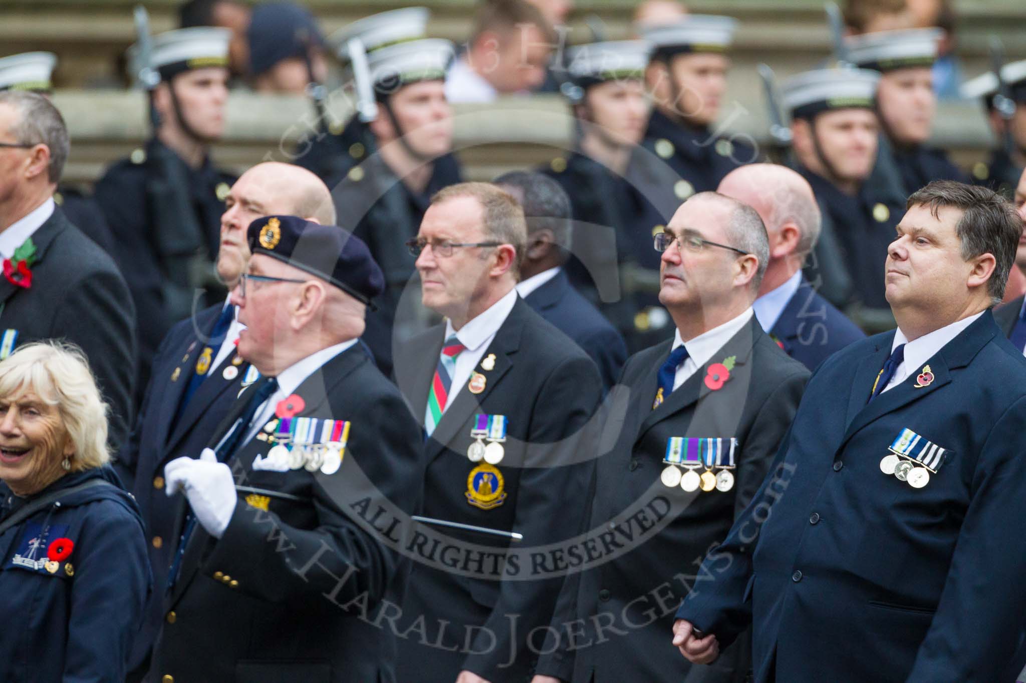 Remembrance Sunday at the Cenotaph 2015: Group E11, HMS Glasgow Association.
Cenotaph, Whitehall, London SW1,
London,
Greater London,
United Kingdom,
on 08 November 2015 at 12:00, image #858