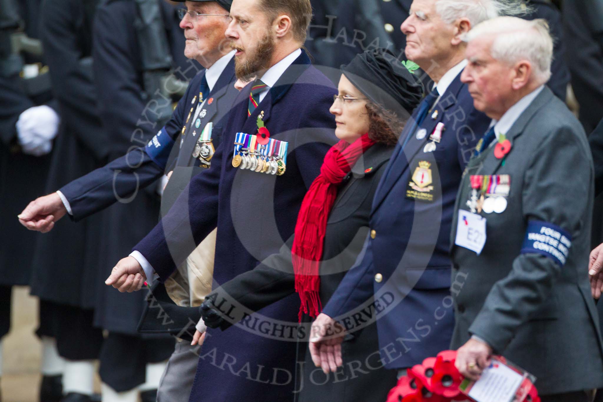 Remembrance Sunday at the Cenotaph 2015: Group E23, Yangtze Incident Association.
Cenotaph, Whitehall, London SW1,
London,
Greater London,
United Kingdom,
on 08 November 2015 at 12:02, image #921