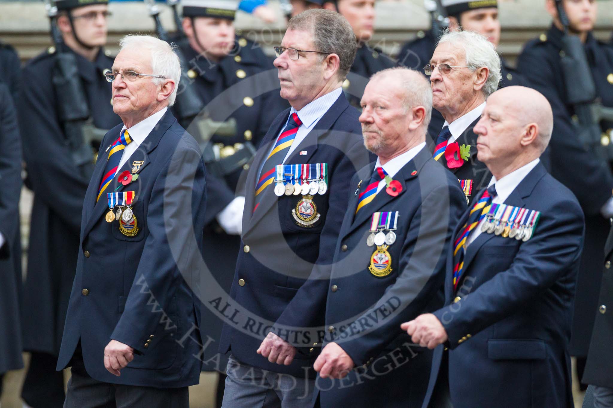 Remembrance Sunday at the Cenotaph 2015: Group E28, Aircraft Handlers Association.
Cenotaph, Whitehall, London SW1,
London,
Greater London,
United Kingdom,
on 08 November 2015 at 12:02, image #950
