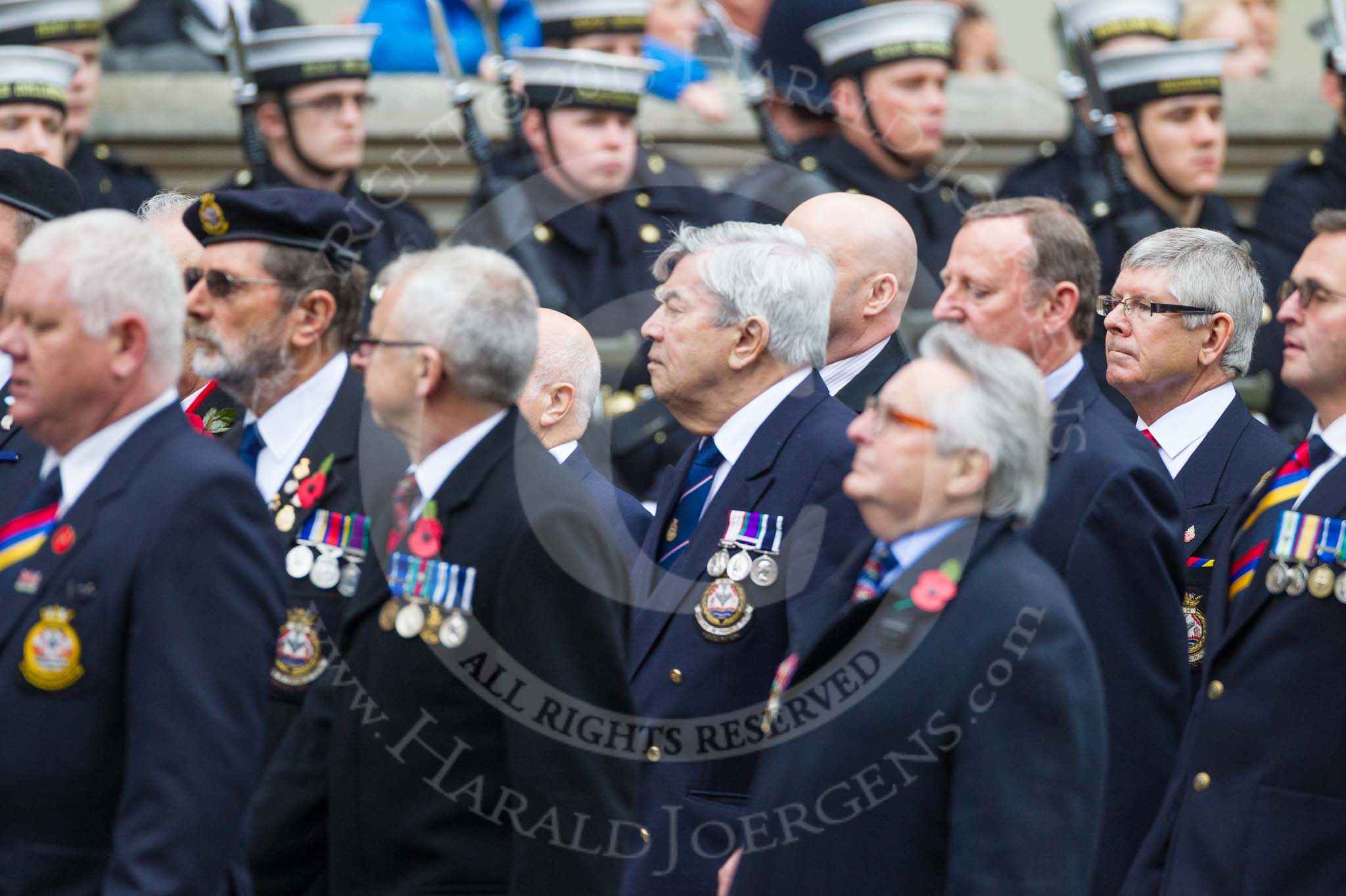 Remembrance Sunday at the Cenotaph 2015: Group E28, Aircraft Handlers Association.
Cenotaph, Whitehall, London SW1,
London,
Greater London,
United Kingdom,
on 08 November 2015 at 12:02, image #955