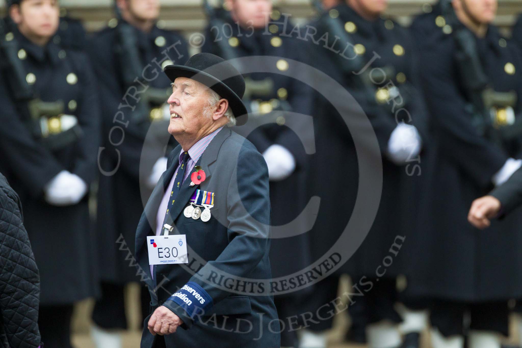 Remembrance Sunday at the Cenotaph 2015: Group E30, Cloud Observers Association.
Cenotaph, Whitehall, London SW1,
London,
Greater London,
United Kingdom,
on 08 November 2015 at 12:02, image #965