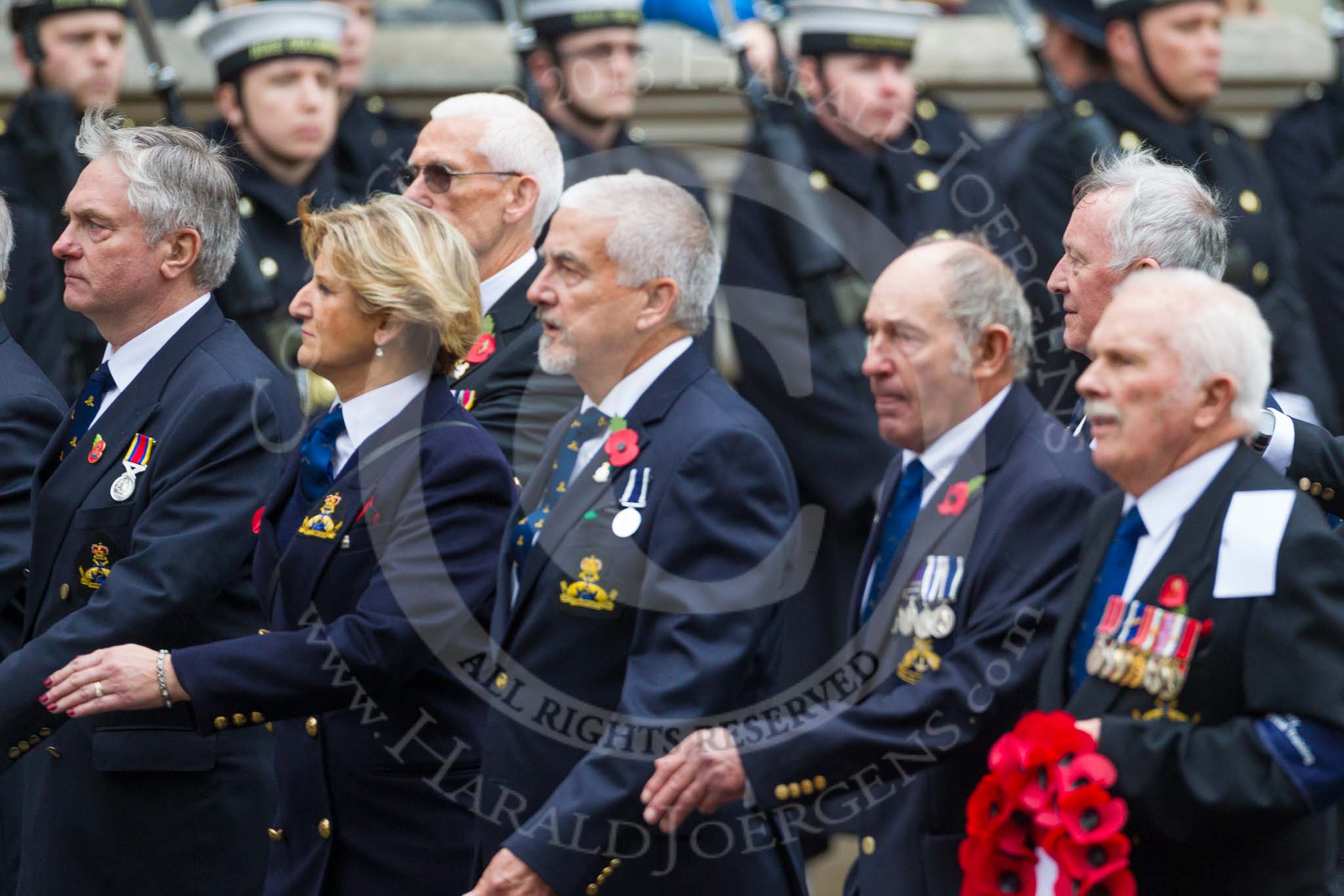 Remembrance Sunday at the Cenotaph 2015: Group E39, Royal Navy School of Physical Training.
Cenotaph, Whitehall, London SW1,
London,
Greater London,
United Kingdom,
on 08 November 2015 at 12:03, image #1006