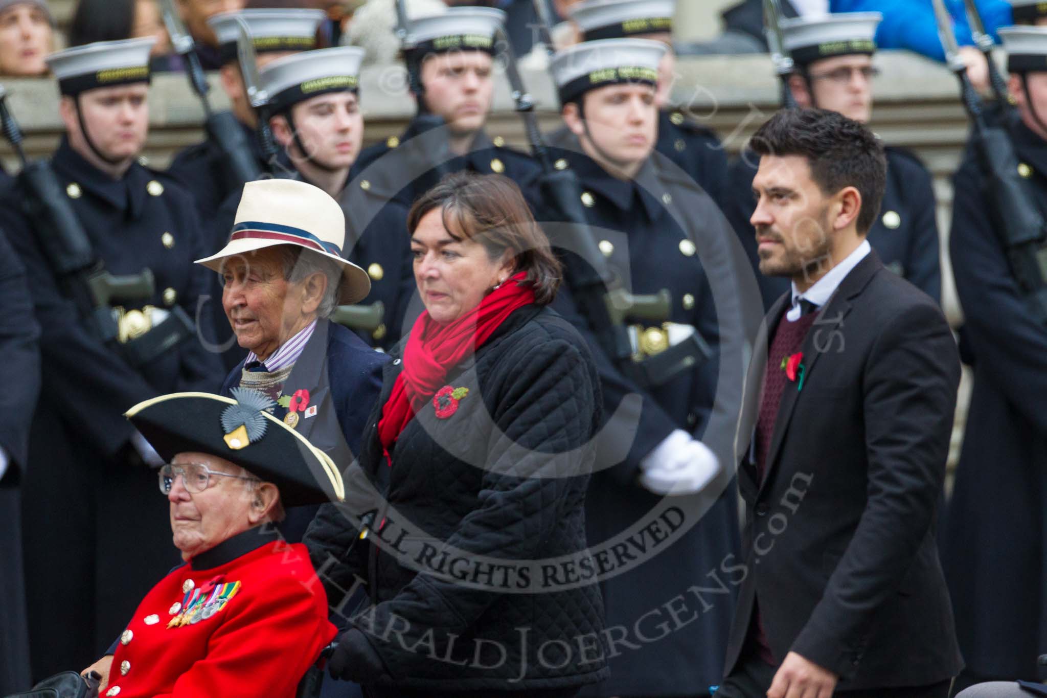 Remembrance Sunday at the Cenotaph 2015: Group F2, Far East Prisoners of War.
Cenotaph, Whitehall, London SW1,
London,
Greater London,
United Kingdom,
on 08 November 2015 at 12:04, image #1011