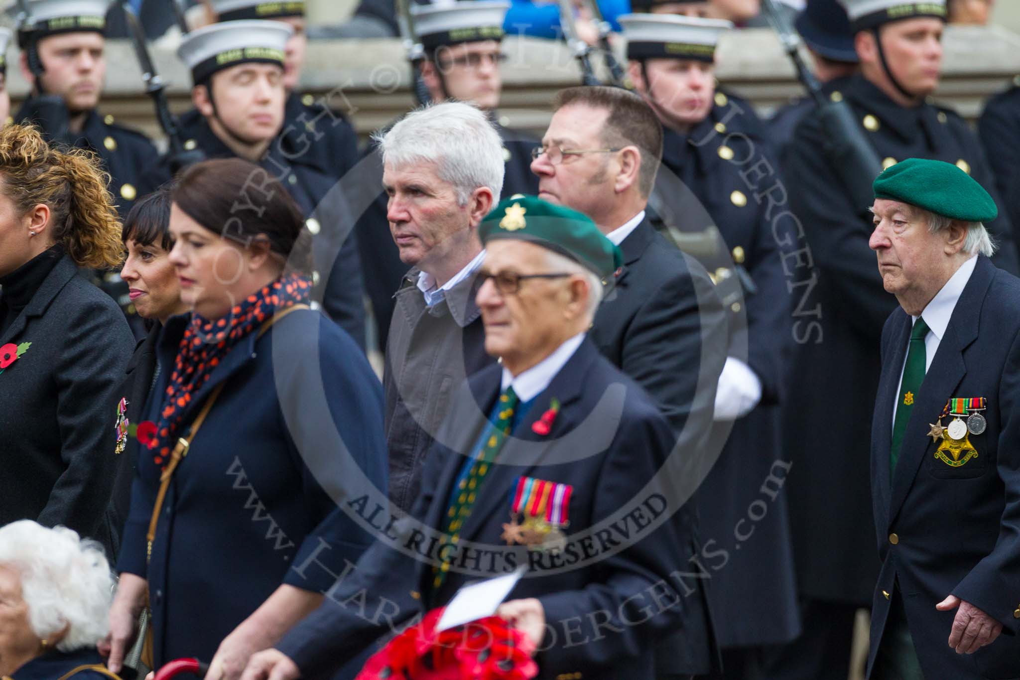 Remembrance Sunday at the Cenotaph 2015: Group F3, Burma Star Association.
Cenotaph, Whitehall, London SW1,
London,
Greater London,
United Kingdom,
on 08 November 2015 at 12:04, image #1015
