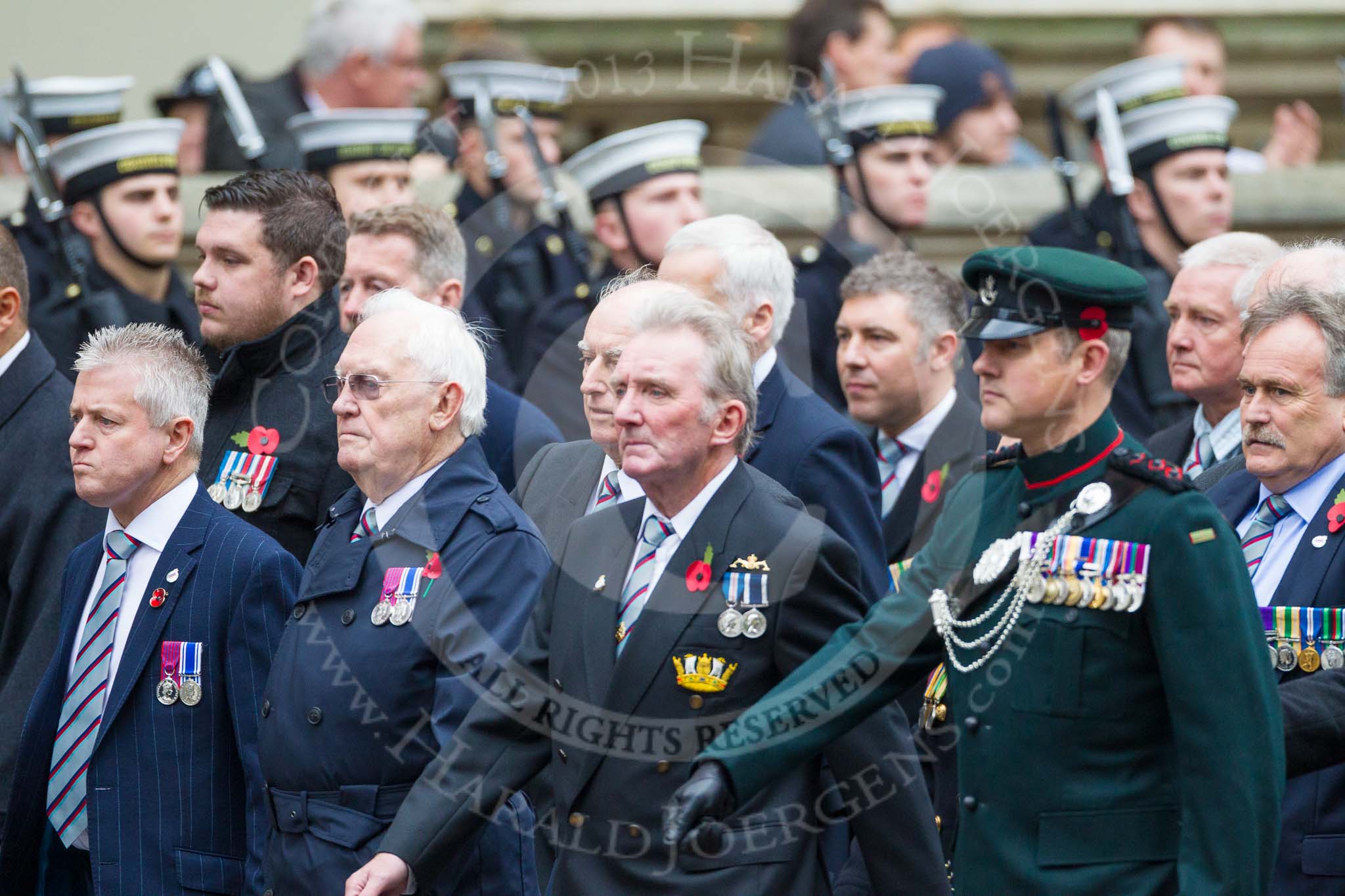 Remembrance Sunday at the Cenotaph 2015: Group F14, Gallantry Medallists League.
Cenotaph, Whitehall, London SW1,
London,
Greater London,
United Kingdom,
on 08 November 2015 at 12:05, image #1066
