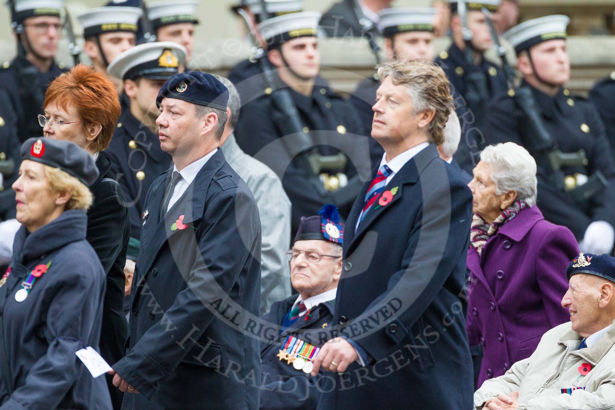 Remembrance Sunday at the Cenotaph 2015: Group F24, The Spirit of Normandy Trust.
Cenotaph, Whitehall, London SW1,
London,
Greater London,
United Kingdom,
on 08 November 2015 at 12:07, image #1129