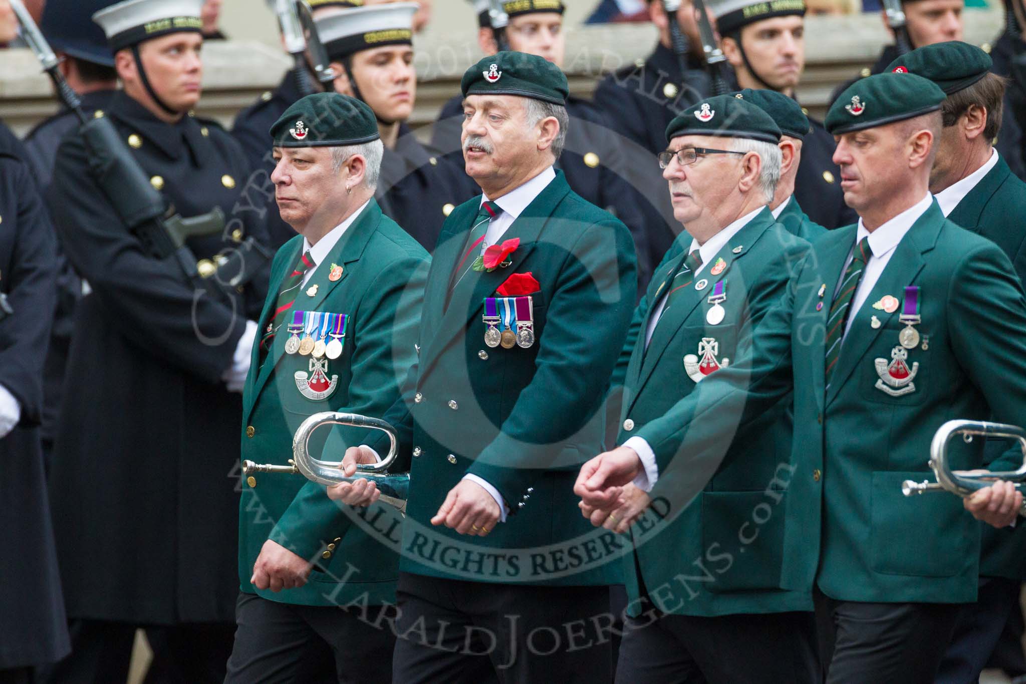 Remembrance Sunday at the Cenotaph 2015: Group A1, 1LI Association.
Cenotaph, Whitehall, London SW1,
London,
Greater London,
United Kingdom,
on 08 November 2015 at 12:07, image #1142