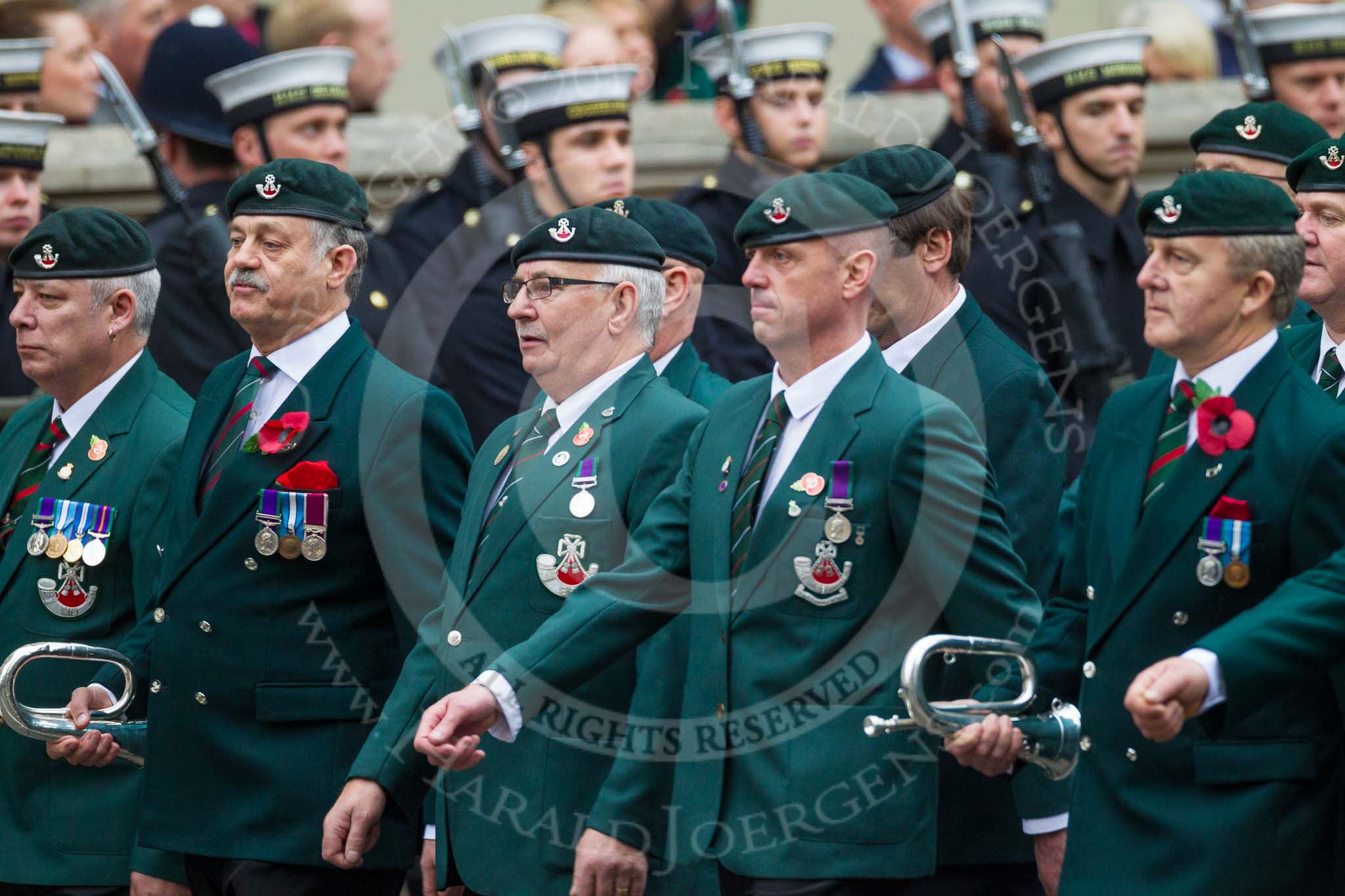 Remembrance Sunday at the Cenotaph 2015: Group A1, 1LI Association.
Cenotaph, Whitehall, London SW1,
London,
Greater London,
United Kingdom,
on 08 November 2015 at 12:07, image #1143