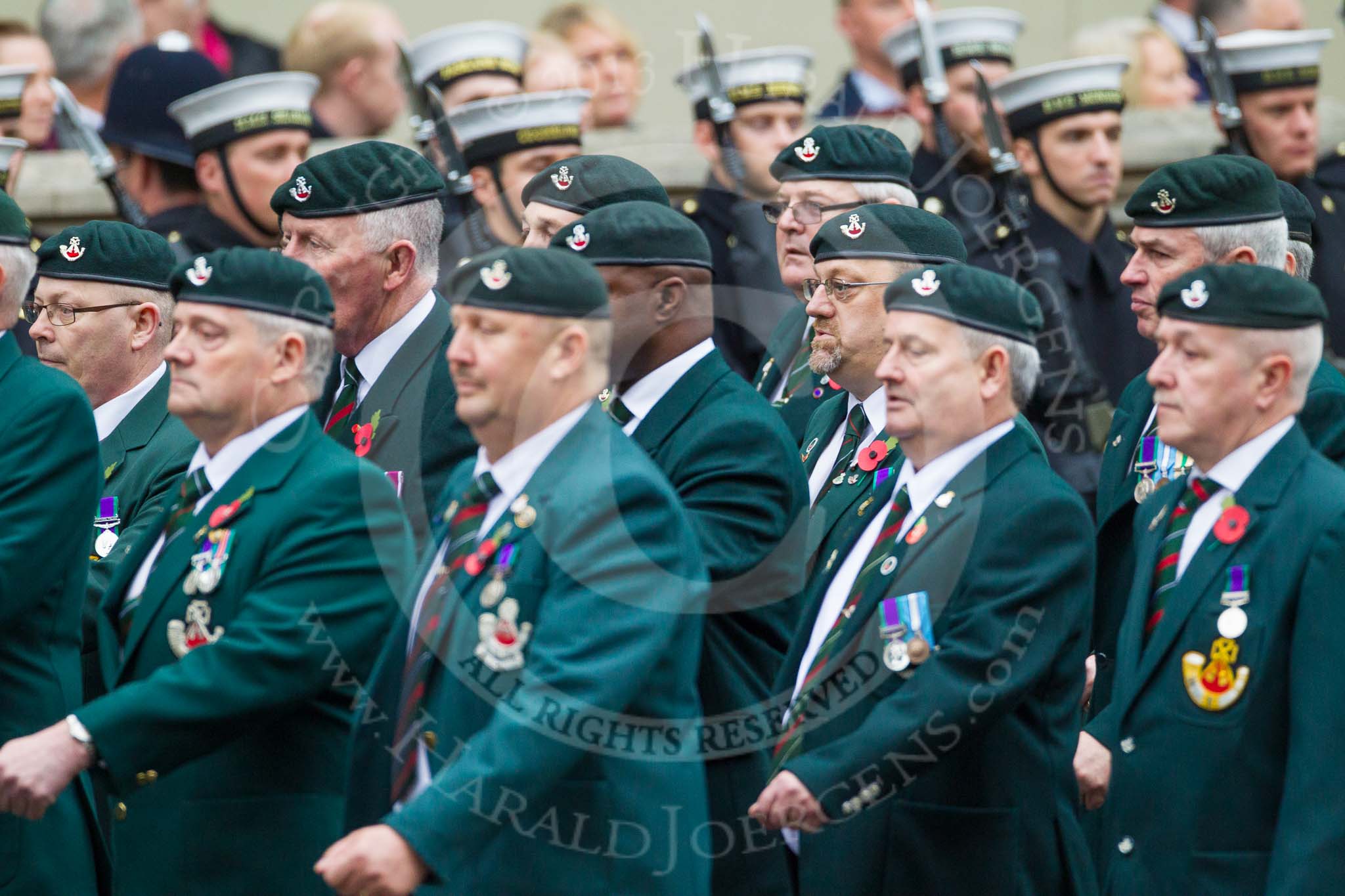 Remembrance Sunday at the Cenotaph 2015: Group A1, 1LI Association.
Cenotaph, Whitehall, London SW1,
London,
Greater London,
United Kingdom,
on 08 November 2015 at 12:07, image #1147