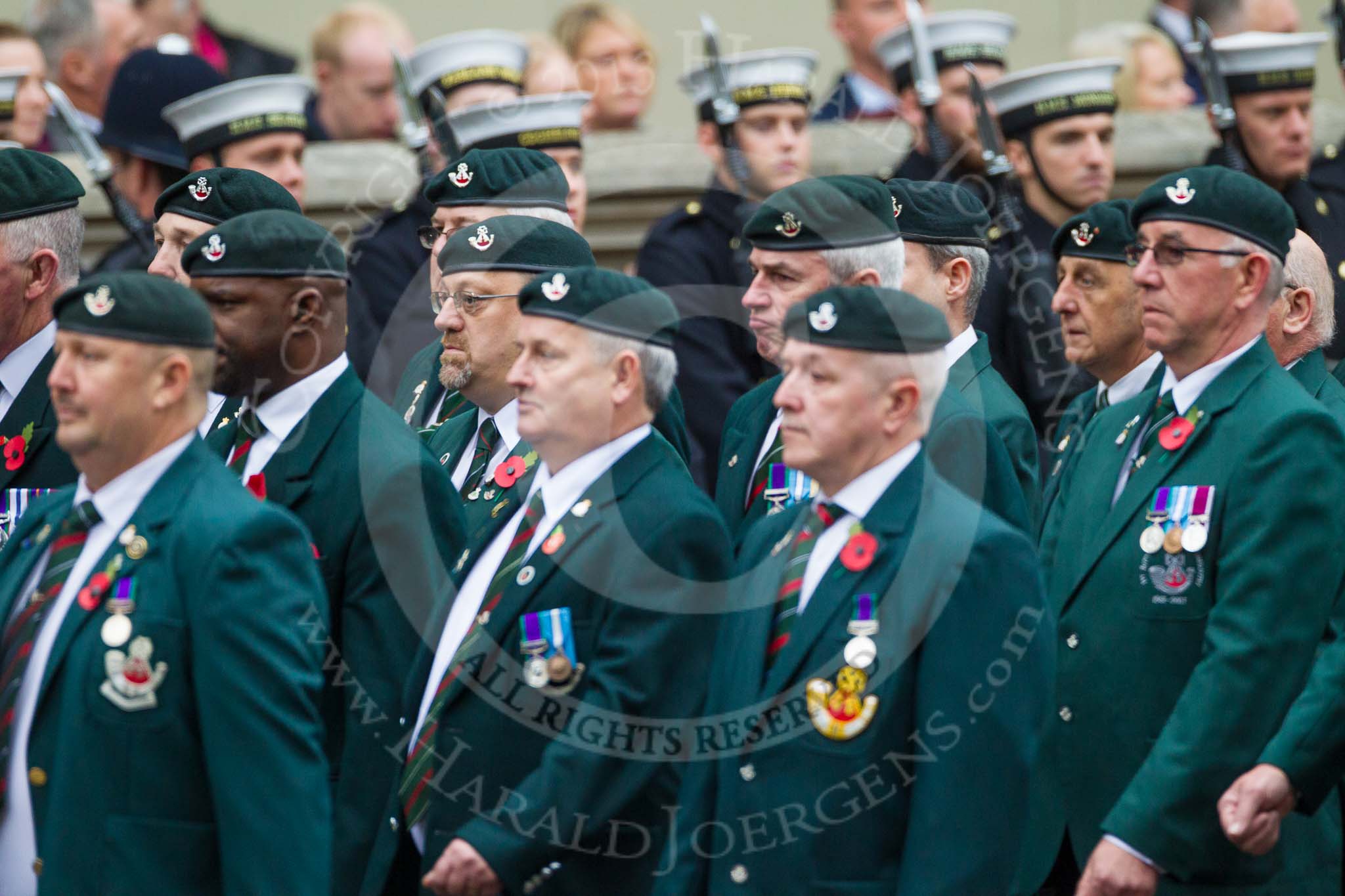 Remembrance Sunday at the Cenotaph 2015: Group A1, 1LI Association.
Cenotaph, Whitehall, London SW1,
London,
Greater London,
United Kingdom,
on 08 November 2015 at 12:07, image #1148