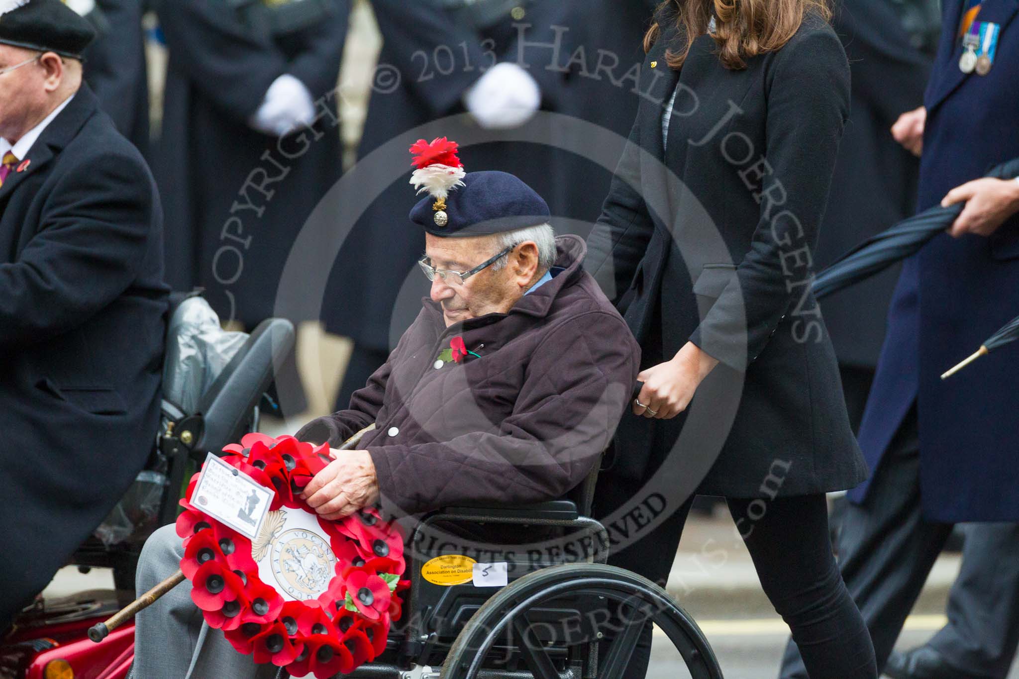 Remembrance Sunday at the Cenotaph 2015: Group A21, Royal Sussex Regimental Association.
Cenotaph, Whitehall, London SW1,
London,
Greater London,
United Kingdom,
on 08 November 2015 at 12:12, image #1334