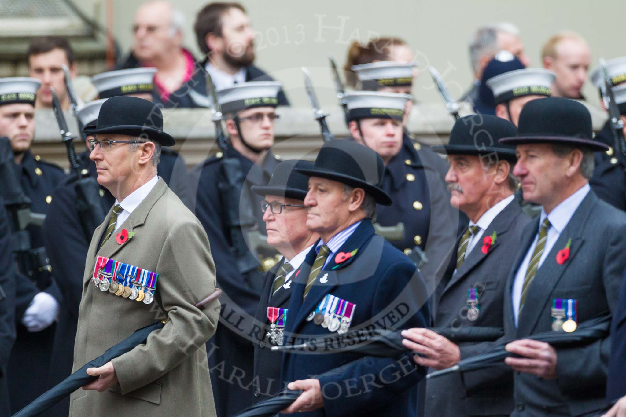 Remembrance Sunday at the Cenotaph 2015: Group A22, Green Howards Association.
Cenotaph, Whitehall, London SW1,
London,
Greater London,
United Kingdom,
on 08 November 2015 at 12:12, image #1342