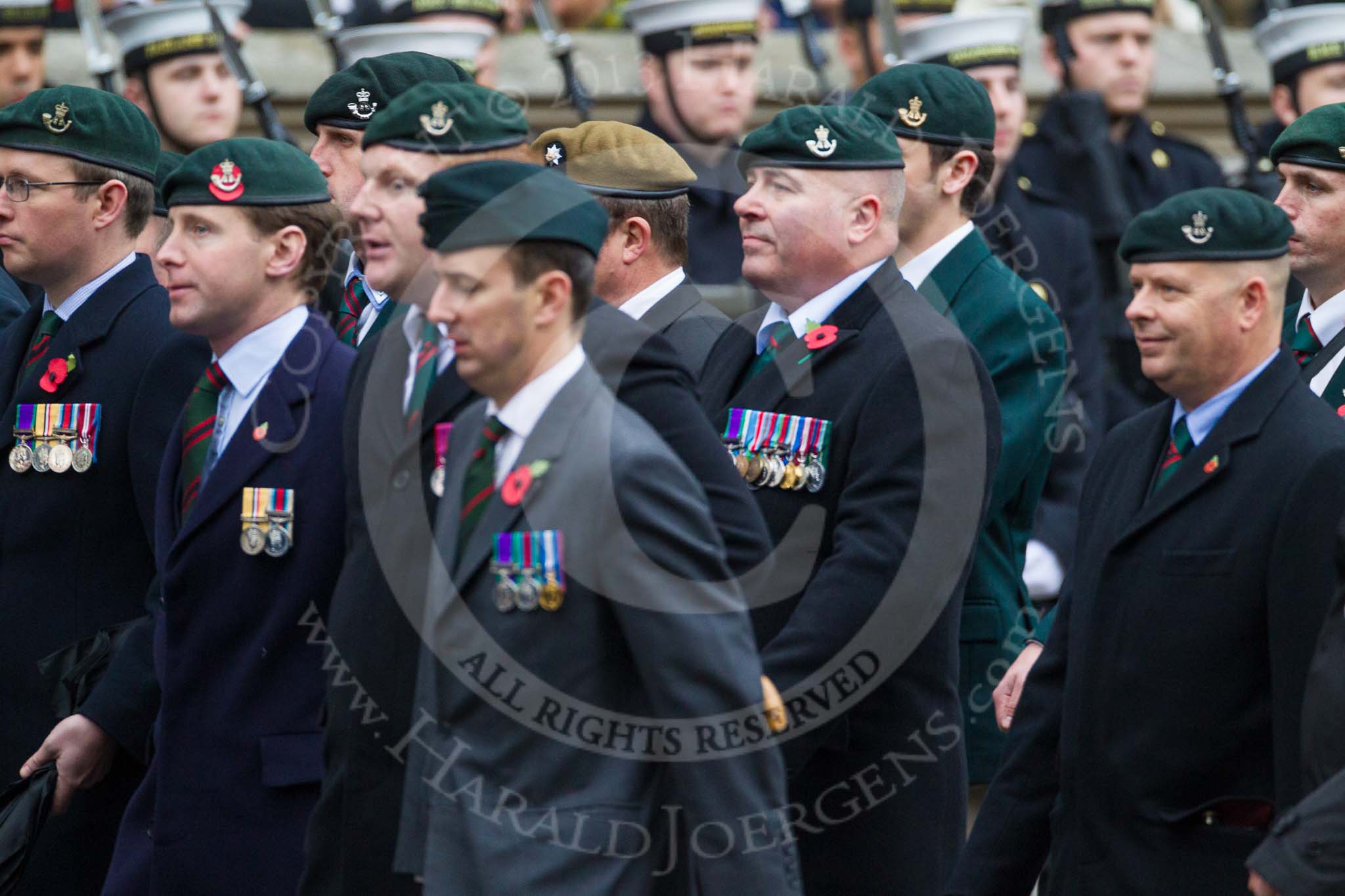 Remembrance Sunday at the Cenotaph 2015: Group A29, Rifles Regimental Association.
Cenotaph, Whitehall, London SW1,
London,
Greater London,
United Kingdom,
on 08 November 2015 at 12:13, image #1388