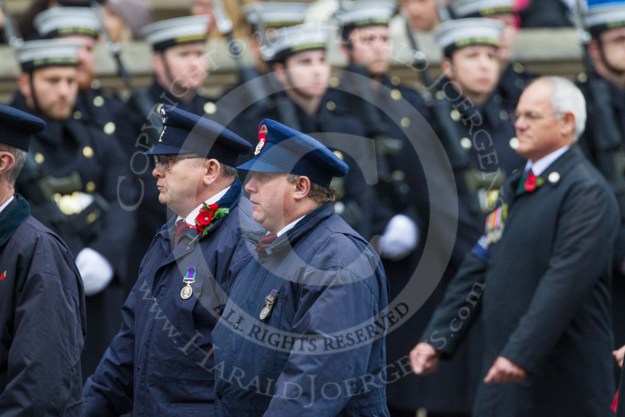 Remembrance Sunday at the Cenotaph 2015: Group M1, Transport for London.
Cenotaph, Whitehall, London SW1,
London,
Greater London,
United Kingdom,
on 08 November 2015 at 12:14, image #1421