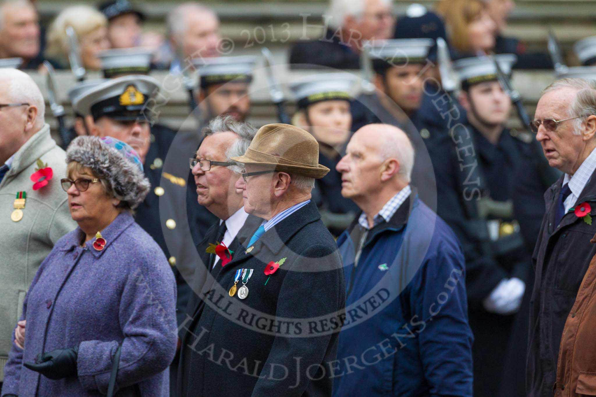 Remembrance Sunday at the Cenotaph 2015: Group M14, London Ambulance Service Retirement Association.
Cenotaph, Whitehall, London SW1,
London,
Greater London,
United Kingdom,
on 08 November 2015 at 12:16, image #1499