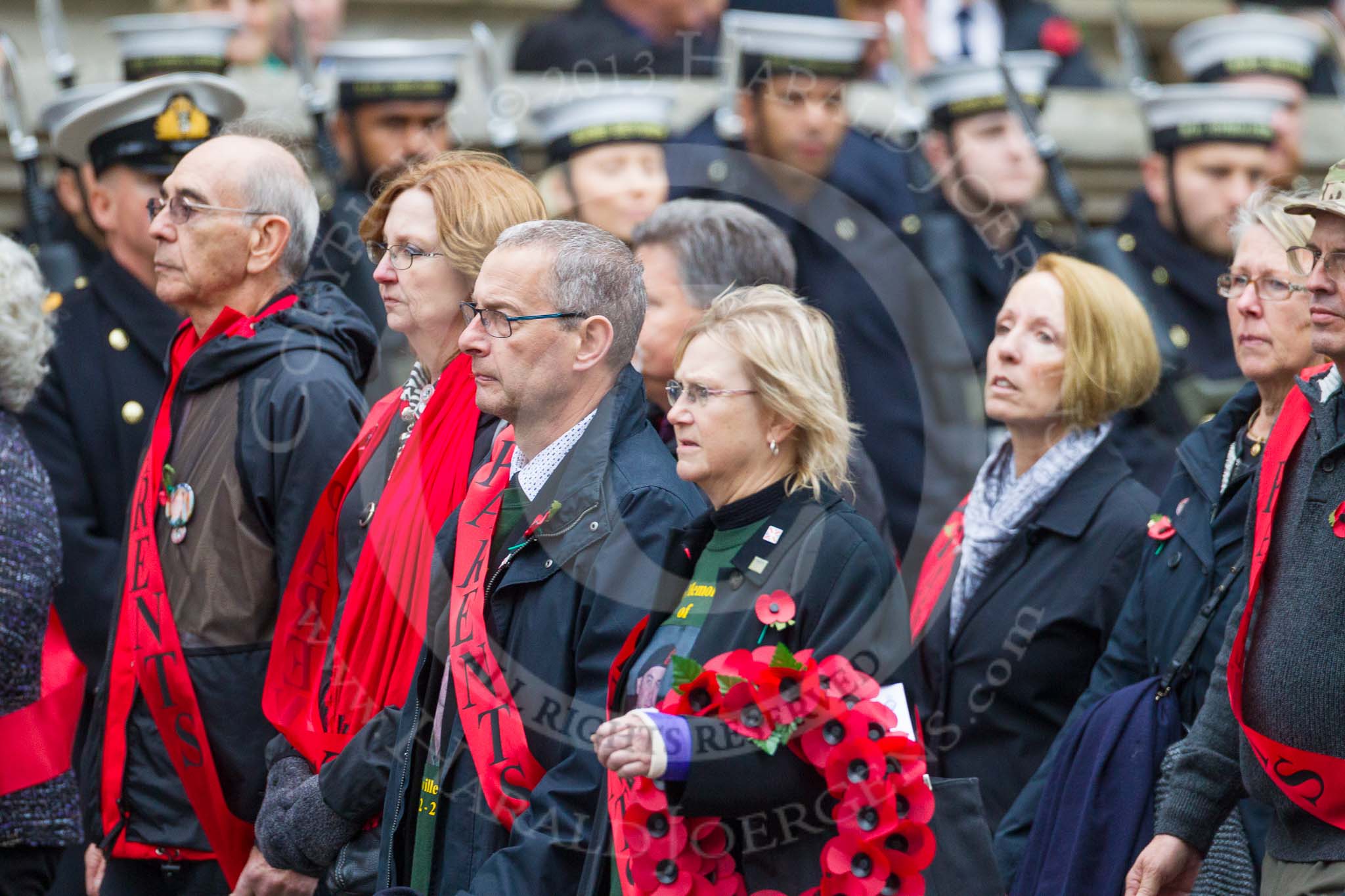 Remembrance Sunday at the Cenotaph 2015: Group M22, Daniel's Trust.
Cenotaph, Whitehall, London SW1,
London,
Greater London,
United Kingdom,
on 08 November 2015 at 12:17, image #1550