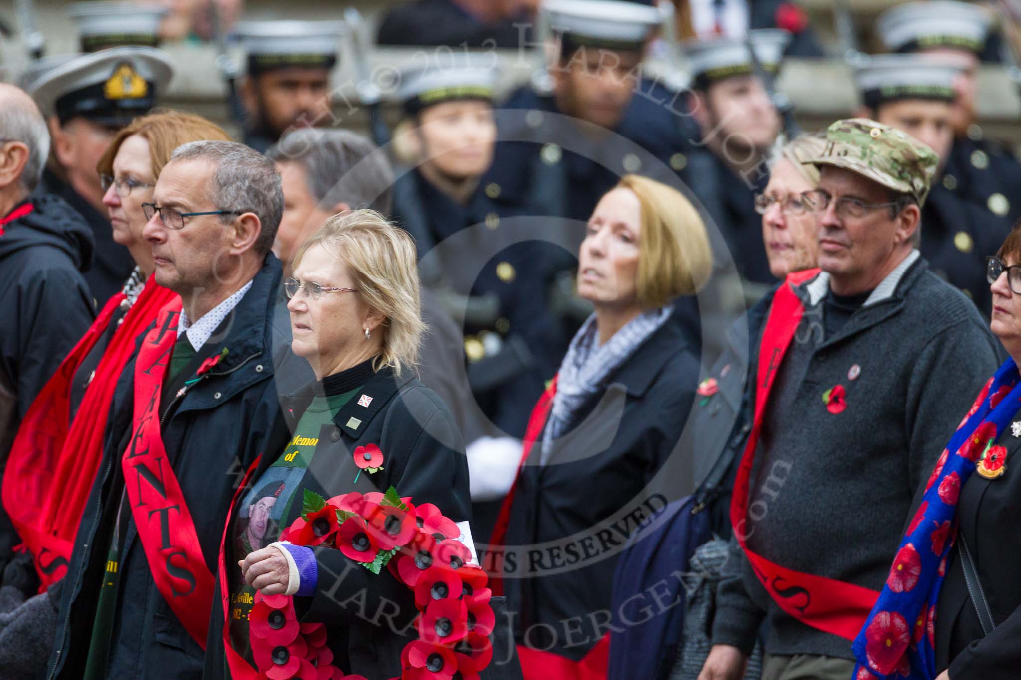 Remembrance Sunday at the Cenotaph 2015: Group M22, Daniel's Trust.
Cenotaph, Whitehall, London SW1,
London,
Greater London,
United Kingdom,
on 08 November 2015 at 12:17, image #1551
