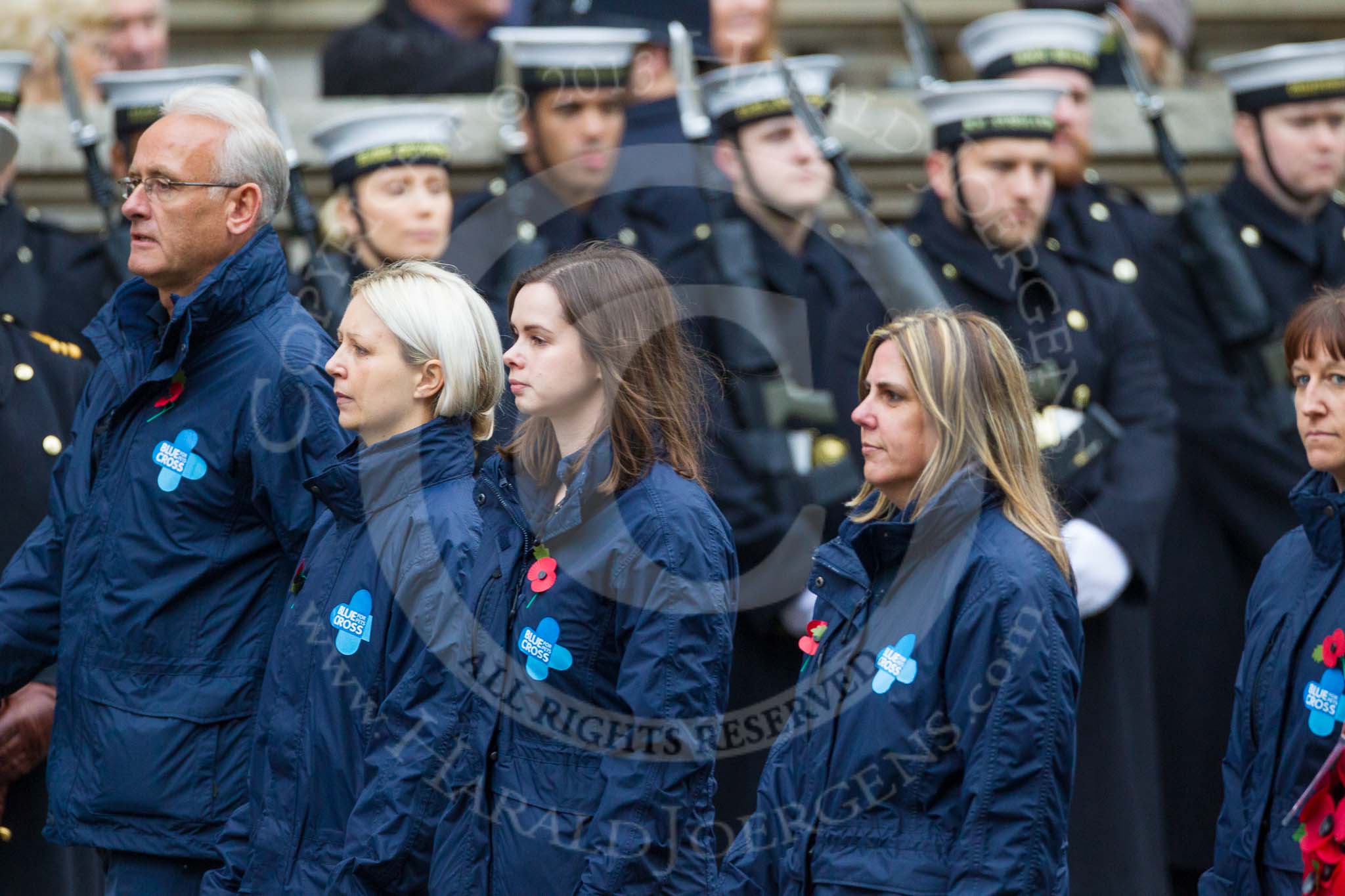 Remembrance Sunday at the Cenotaph 2015: Group M26, The Blue Cross.
Cenotaph, Whitehall, London SW1,
London,
Greater London,
United Kingdom,
on 08 November 2015 at 12:18, image #1601